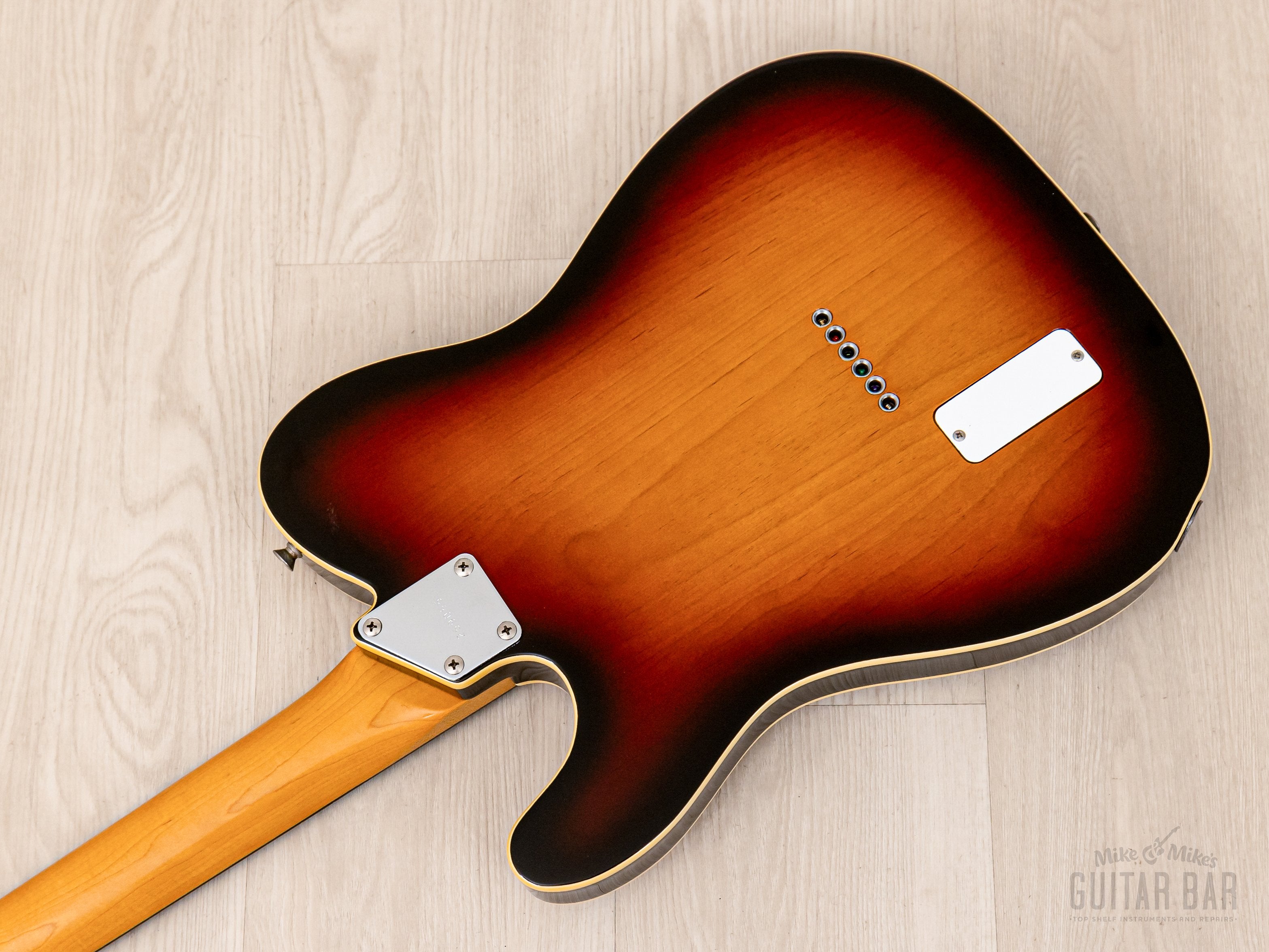 1993 Fender Order Made Roy Buchanan Bluesmaster Telecaster Custom Sunburst w/ EMG, Japan MIJ Fujigen