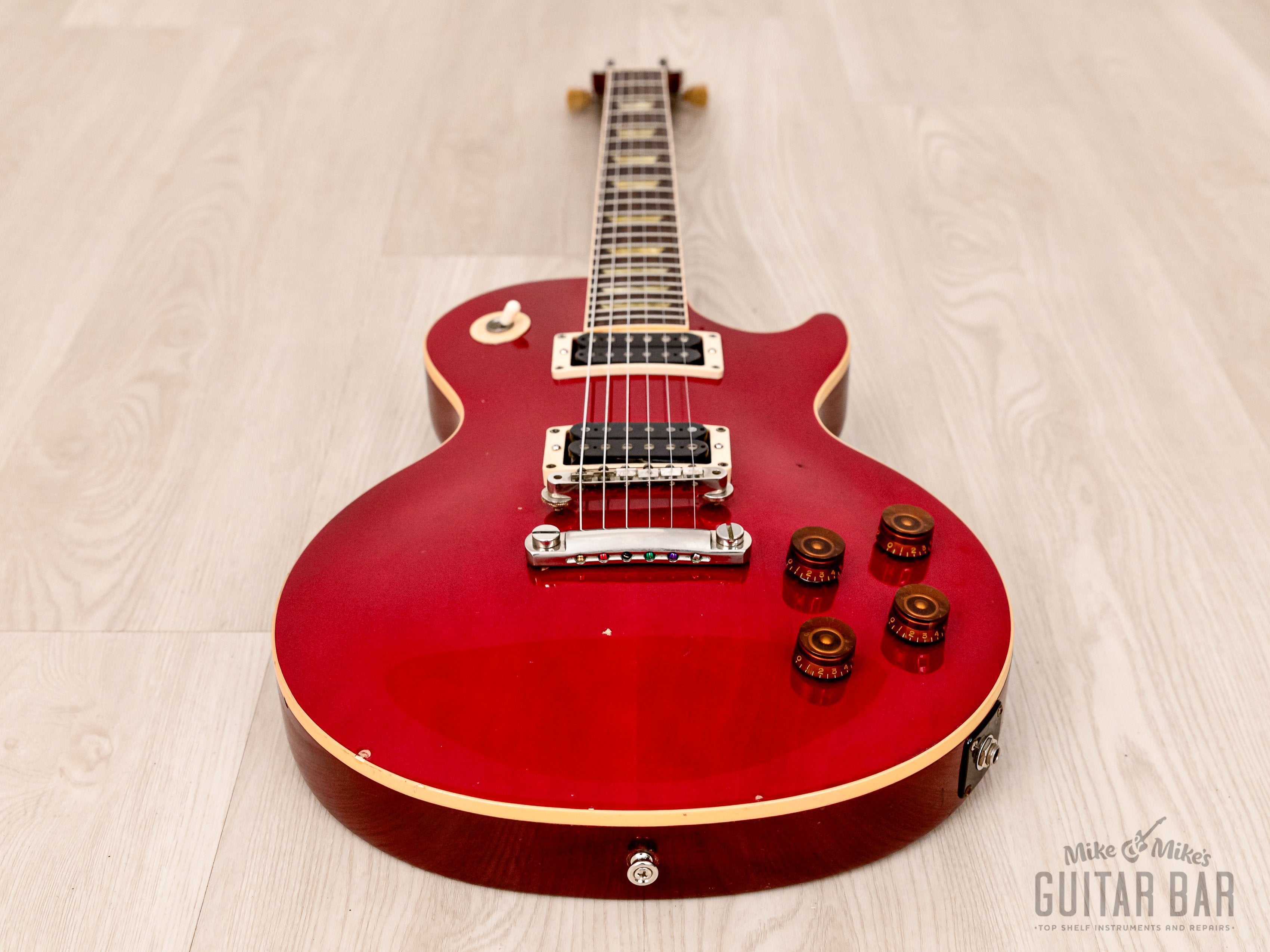 2002 Gibson Les Paul Classic Cherry w/ 496R & 500T Humbuckers, Case