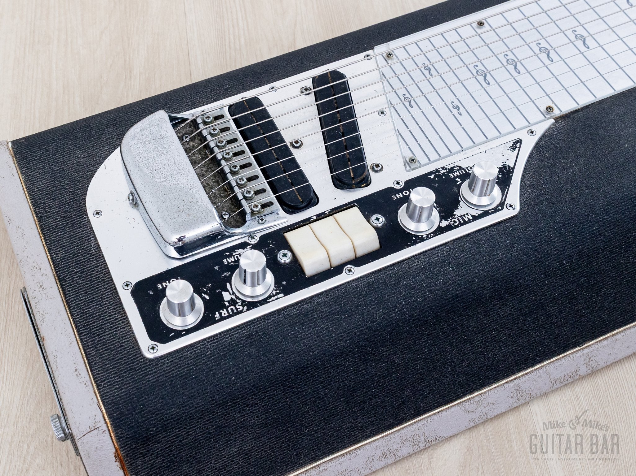 1967 Guyatone Surf Deluxe HG-208 Vintage 8-String Lap Steel