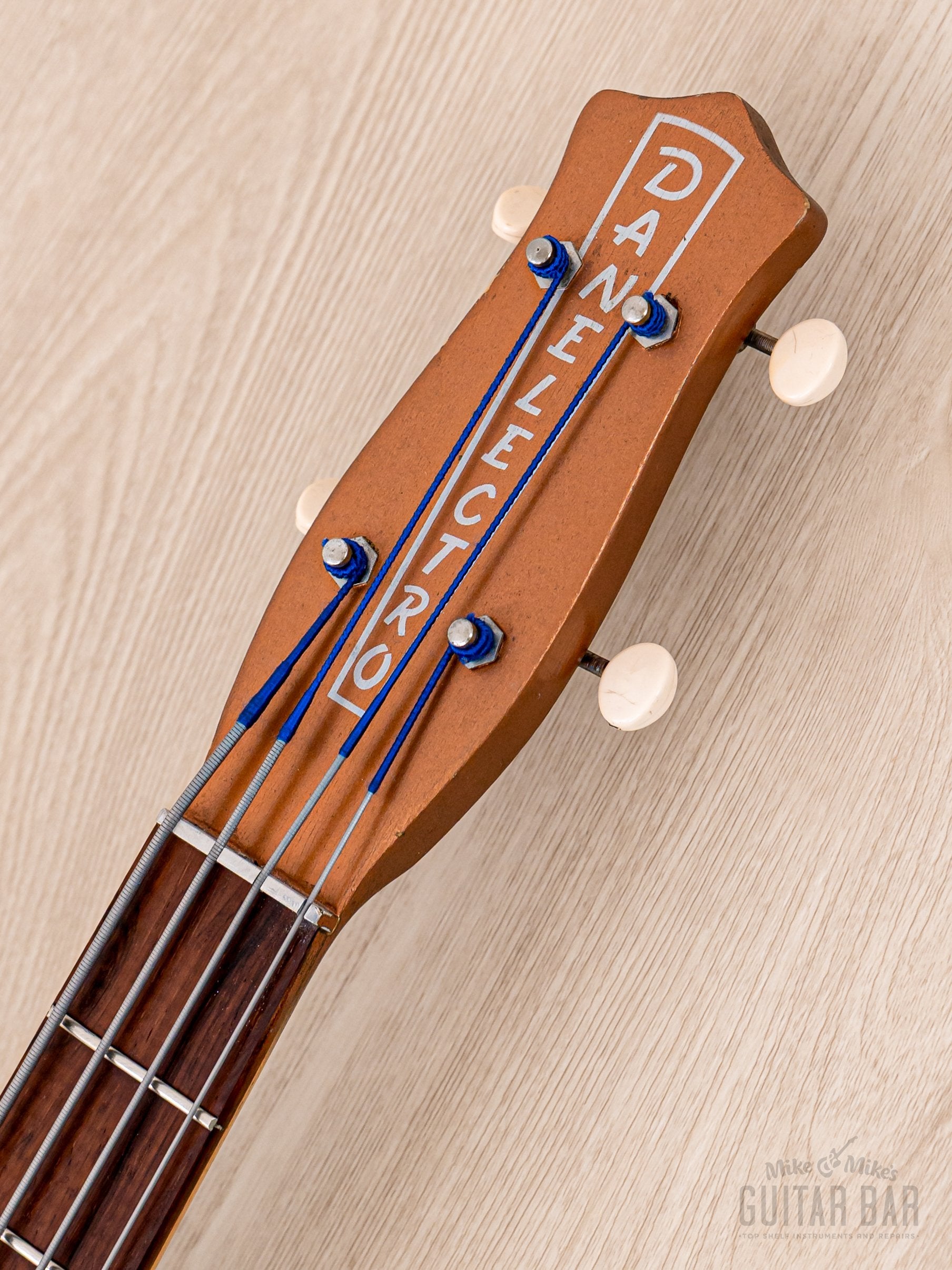 1960s Danelectro 3412 Shorthorn Vintage Short Scale Bass Copper, 100% Original