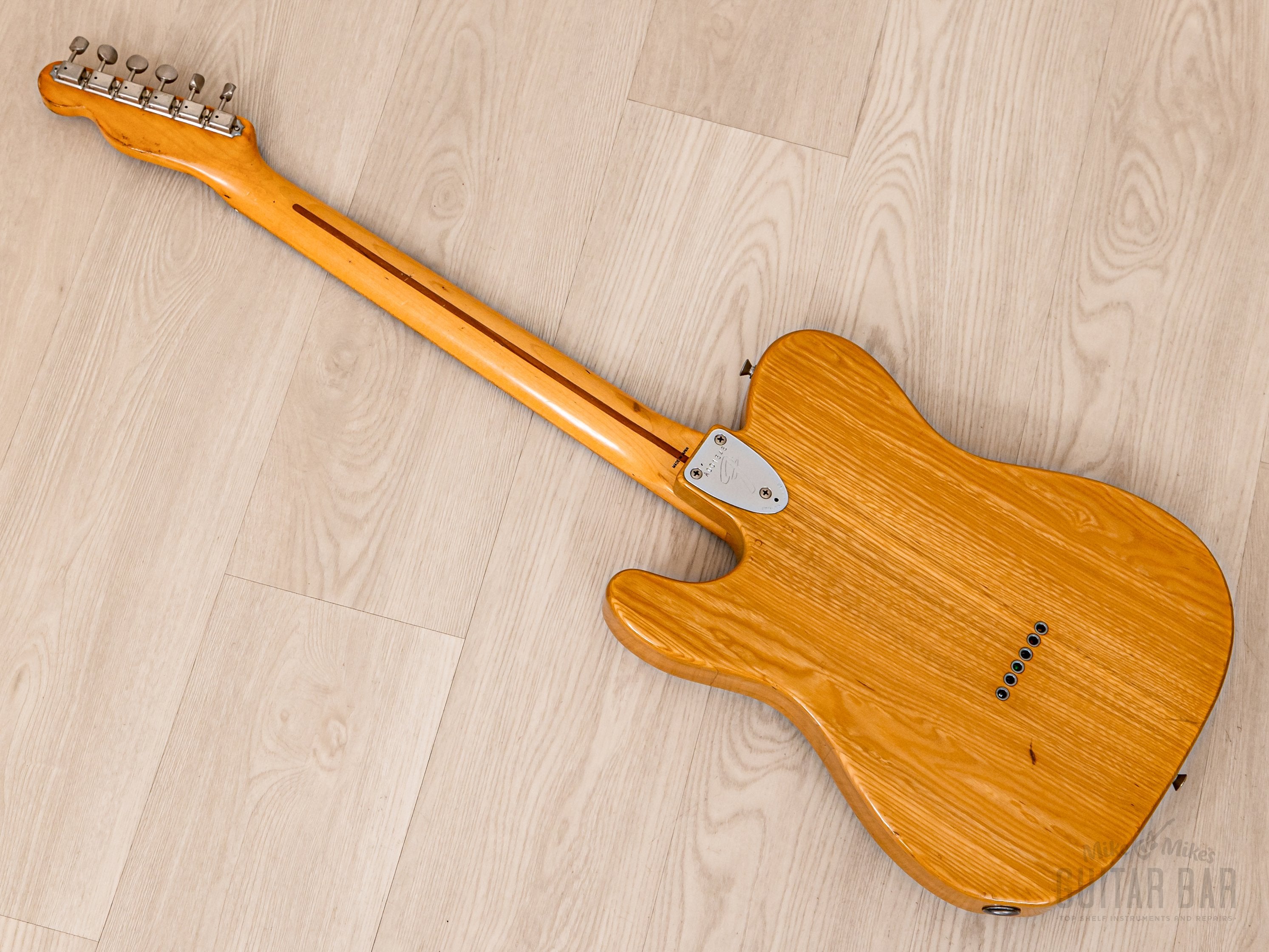 1985 Fender Telecaster Thinline ‘72 Vintage Reissue TN72-75 Natural w/ Wide Range, A-Serial Japan MIJ Fujigen