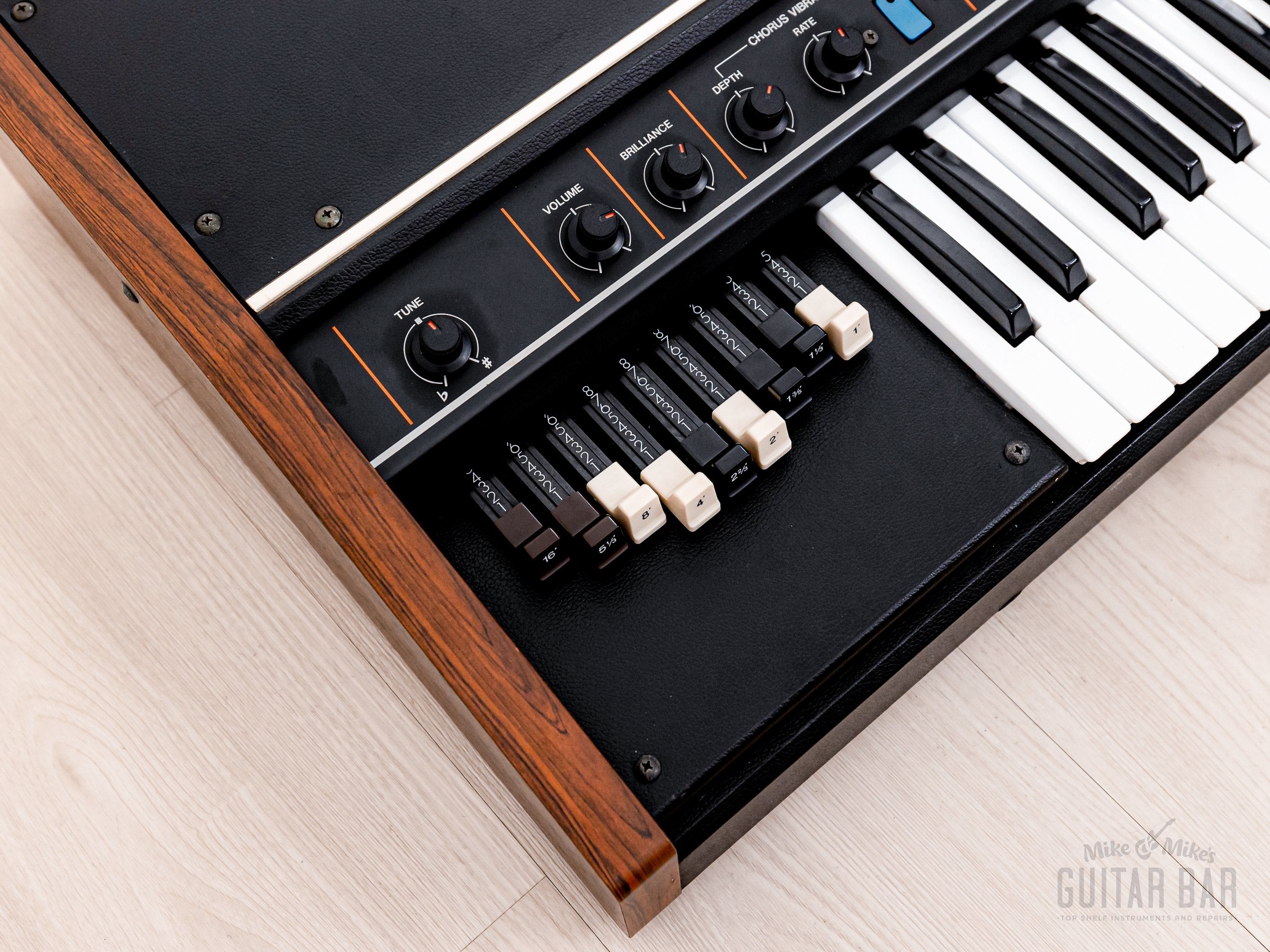 1970s Roland VK-1 Vintage Analog Drawbar Organ, Clean & Serviced w/ Ca