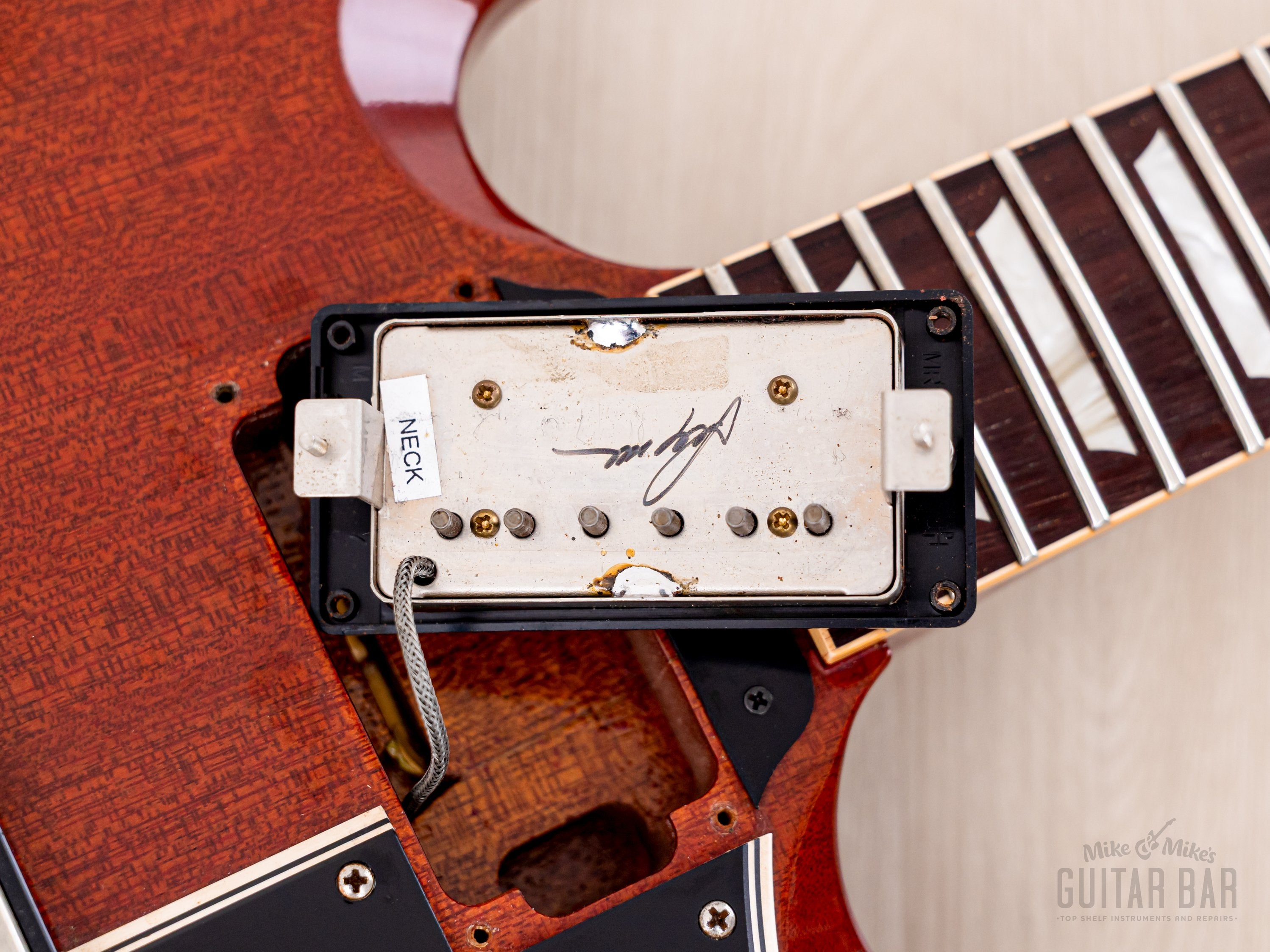 2008 Gibson Custom Shop Historic VOS ‘61 Les Paul SG Standard Heritage Cherry w/ Duncan Antiquity PAFs, Case & COA
