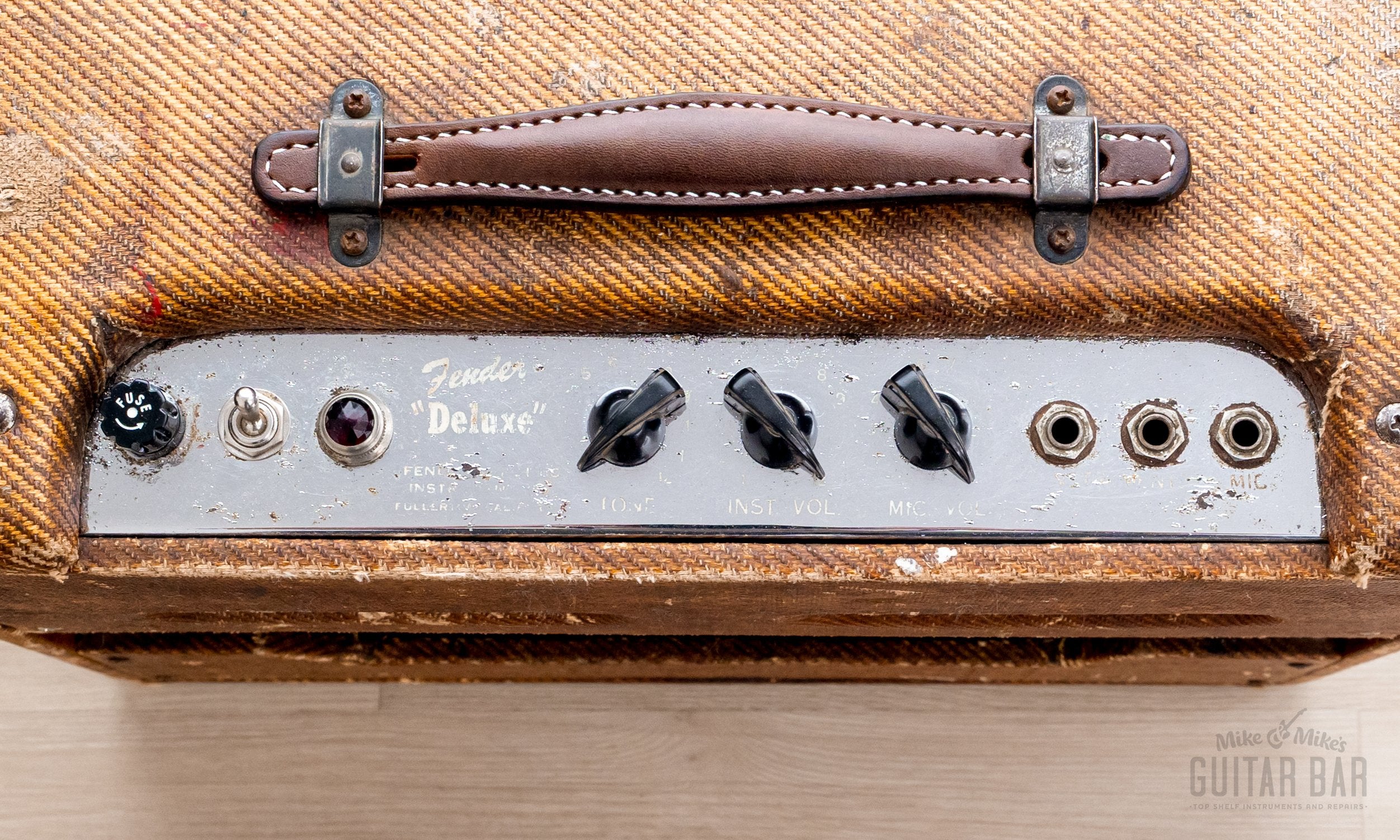1954 Fender Tweed Deluxe 5D3 Wide Panel Vintage Tube Amp 1x12 w/ Jense