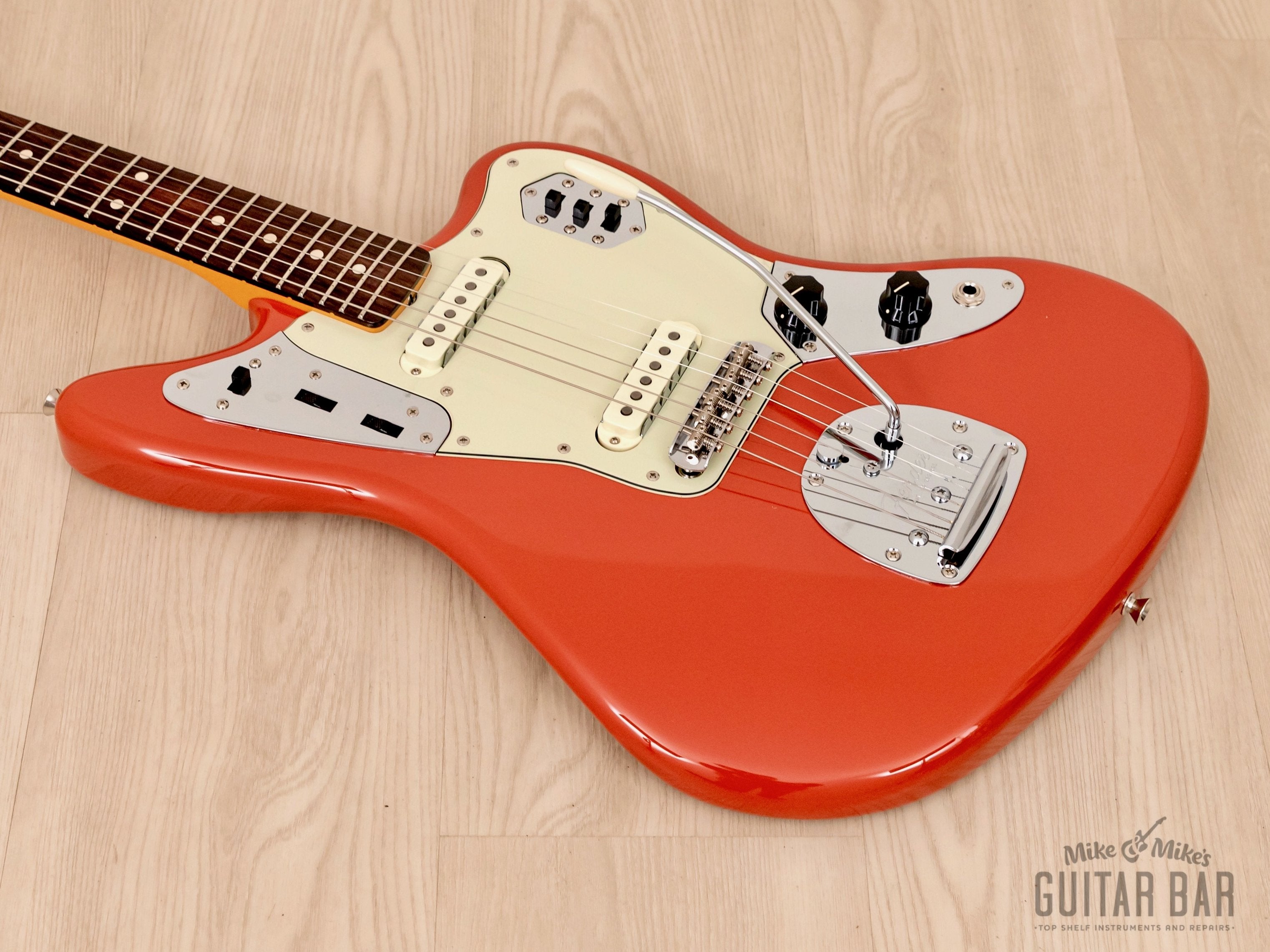 2023 Fender Traditional II 60s Jaguar FSR Fiesta Red w/ Headstock 