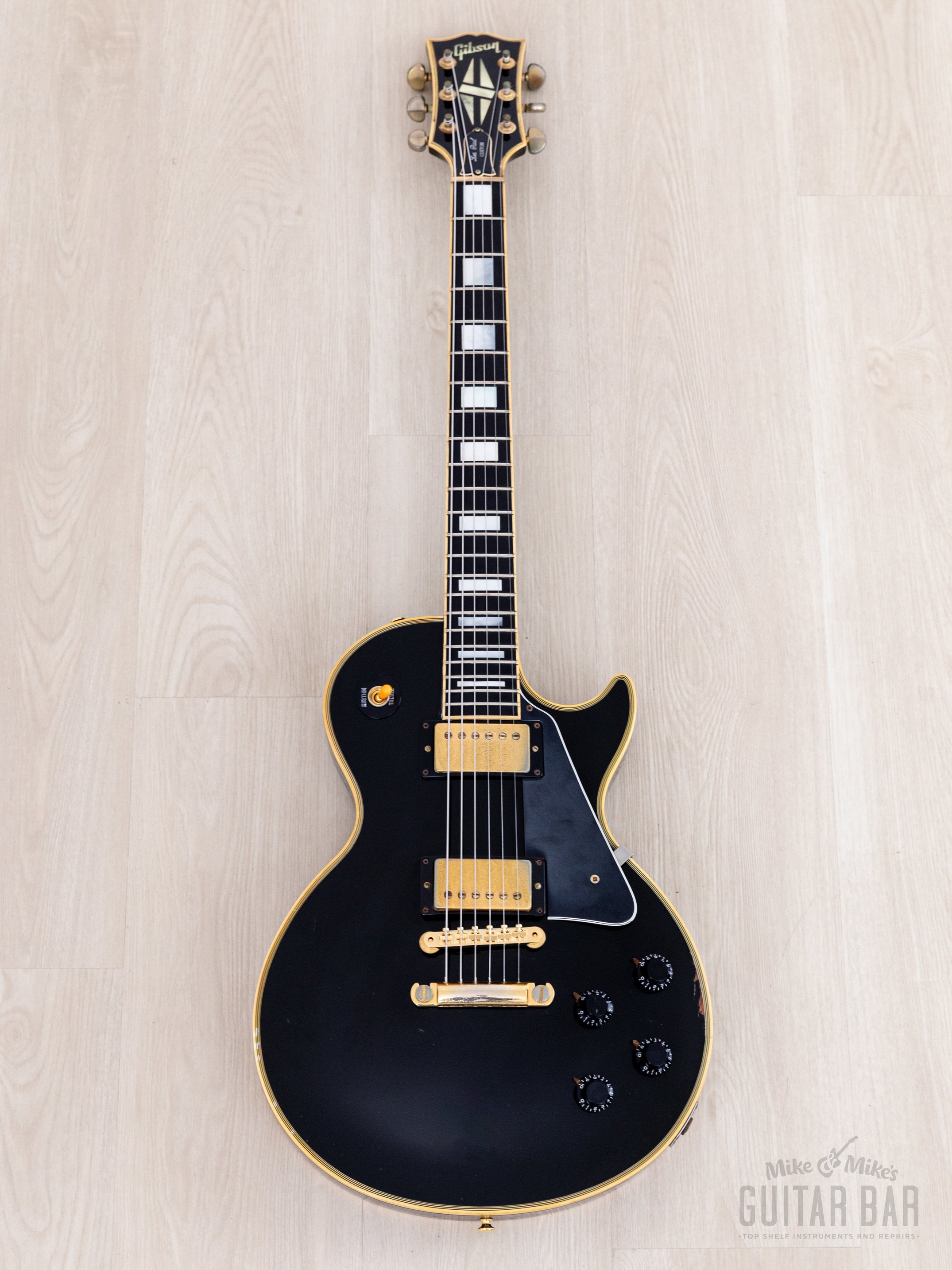 1992 Gibson Pre-Historic '57 Les Paul Custom Black Beauty LPB7 w/ '57