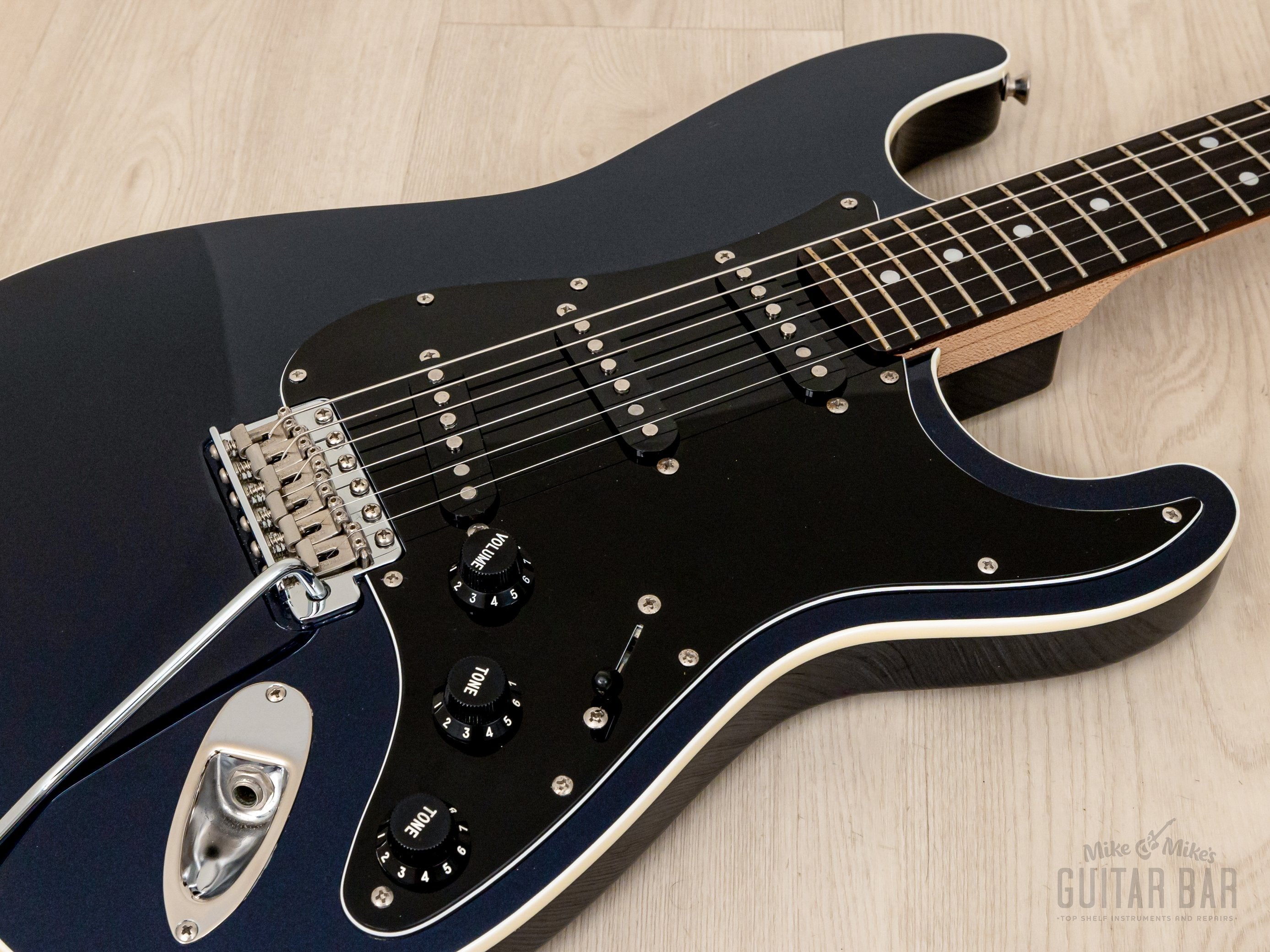 2015 Fender Aerodyne Stratocaster AST Gunmetal Blue Near-Mint, Japan MIJ