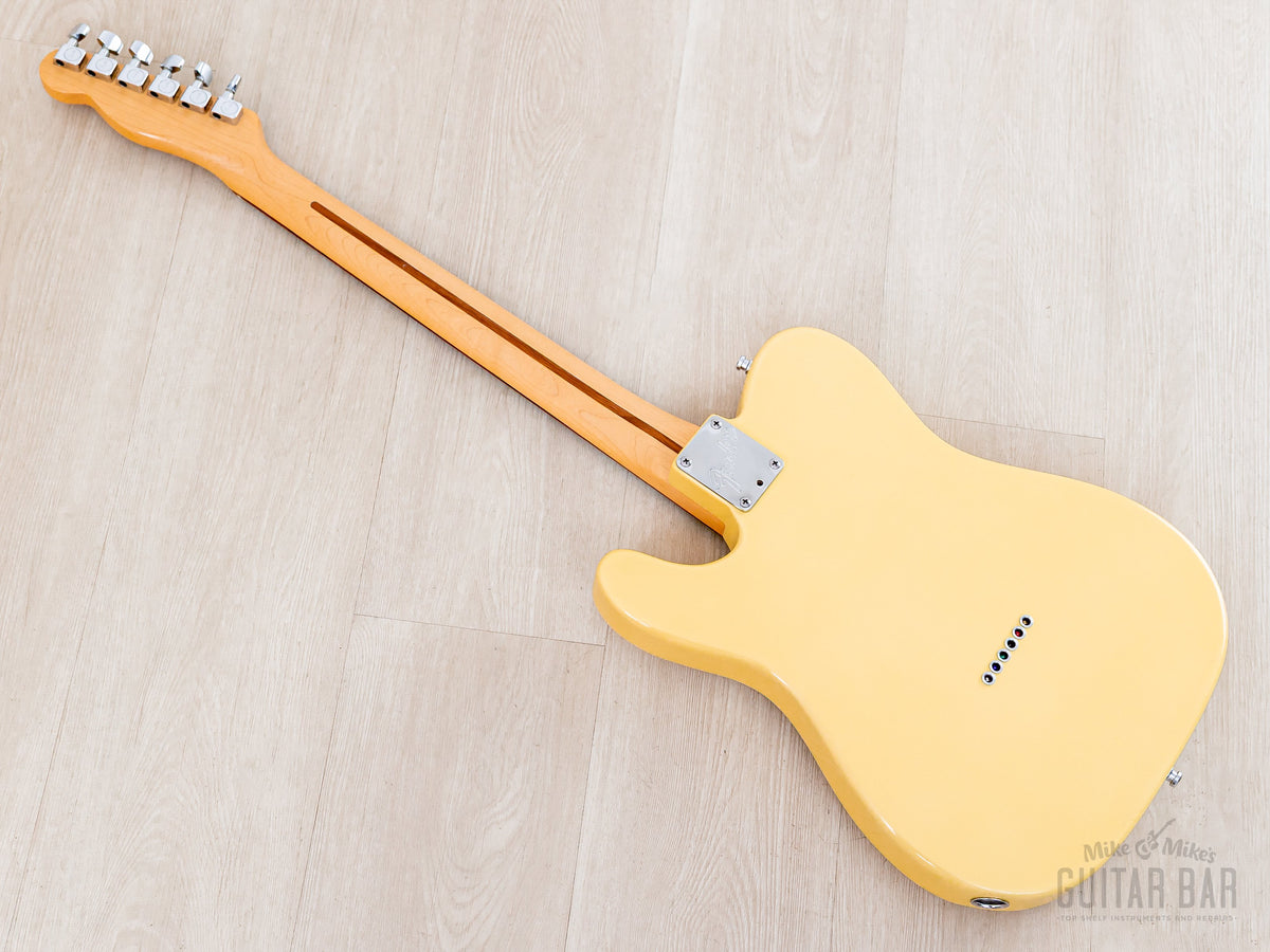 1988 Fender American Standard Telecaster Vintage White, full back angled view
