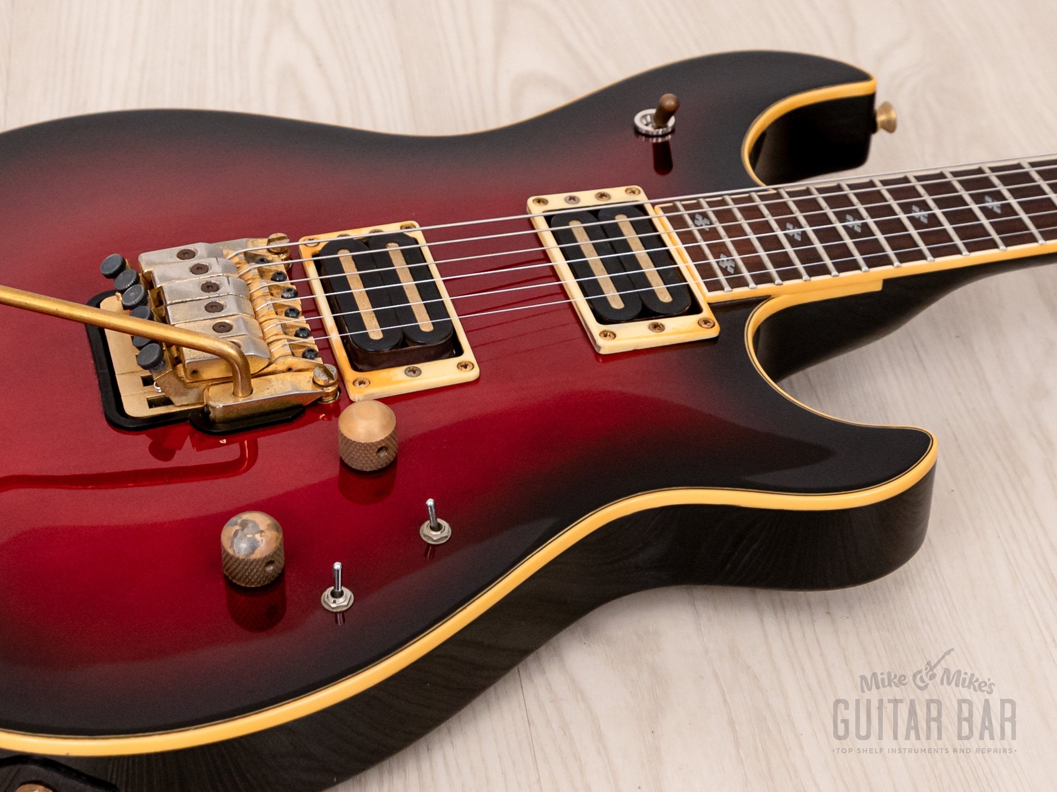 1986 Yamaha SFX-1 Super Flight Wine Red Sunburst w/ Hangtags, Kyoji Yamamoto Bow Wow