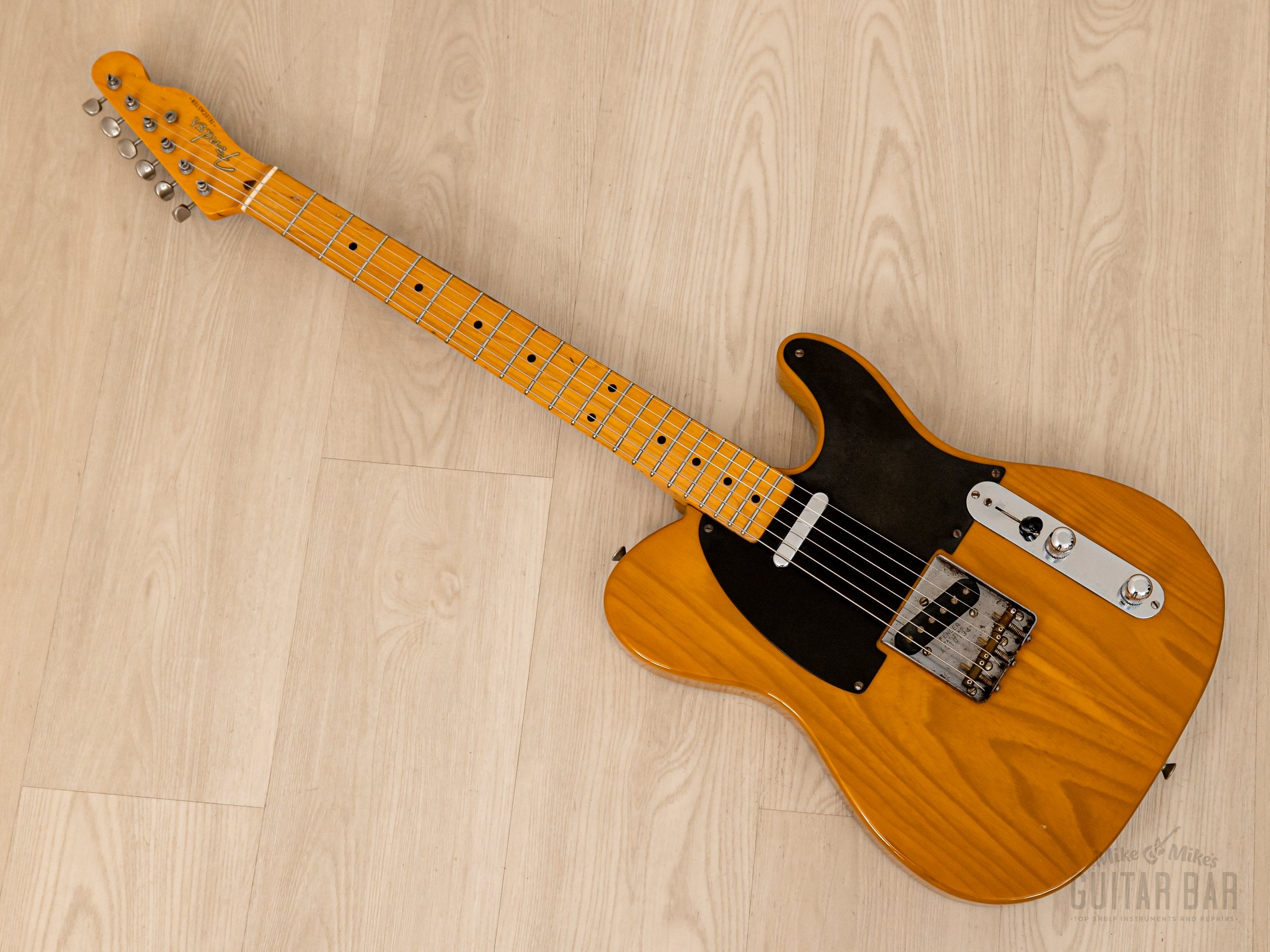 1985 Fender Telecaster '52 Vintage Reissue TL52-95 Lacquer Finish w/ American Vintage Pickups, Japan MIJ Fujigen