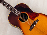 1967 Gibson B-25 top and soundhole close-up