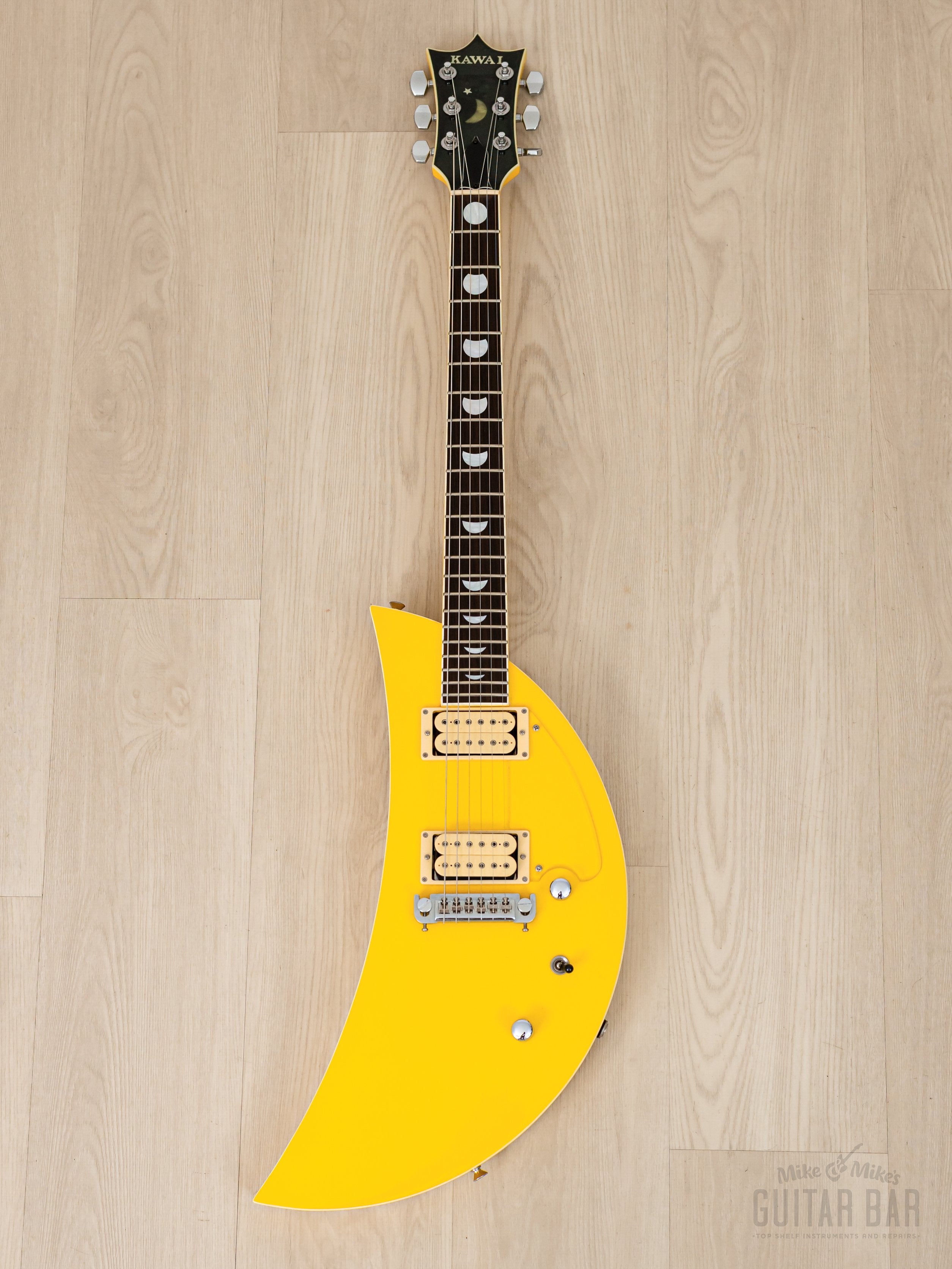 1989 Kawai MoonSault MS-80 Vintage Moon Guitar Near-Mint w