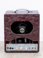 Magnatone Melodier Deluxe rear open, control panel