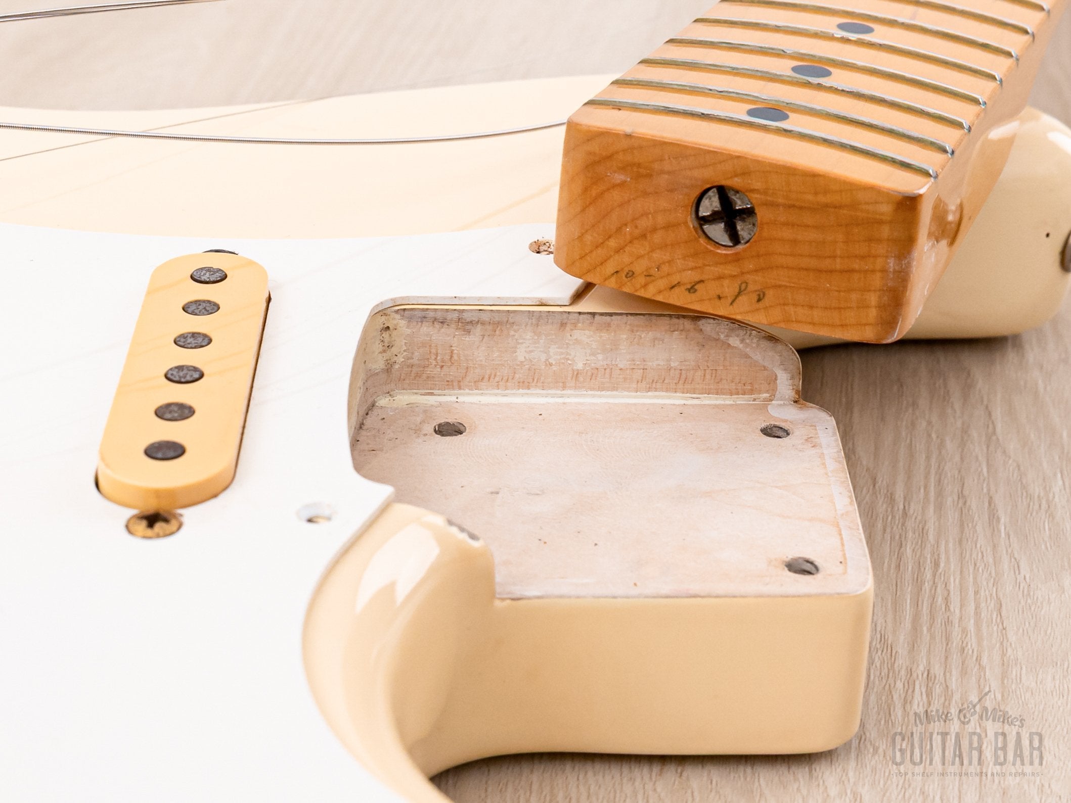 1990 Fender Stratocaster '57 Vintage Reissue ST57-65G Mary Kaye-Style w/ Gold Hardware, Japan MIJ Fujigen