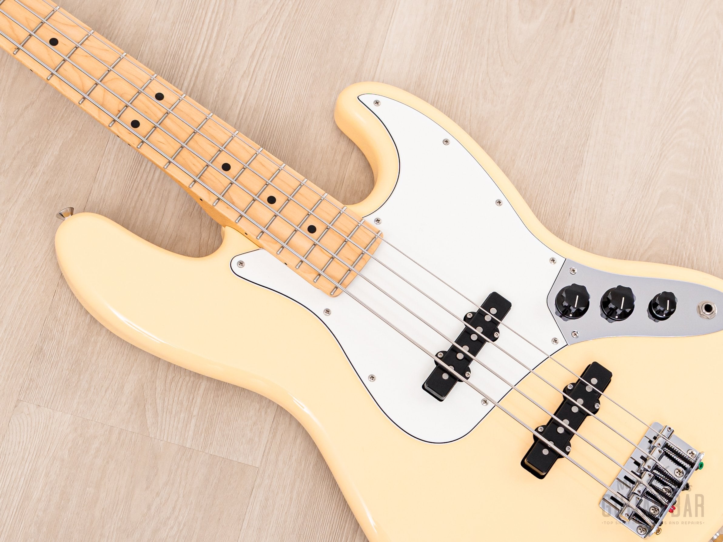 2021 Fender Hybrid II Jazz Bass Vintage White w/ Hangtags, Japan MIJ