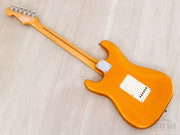 1991 Fender Order Made Yngwie Malmsteen Strat Gold, back angled view