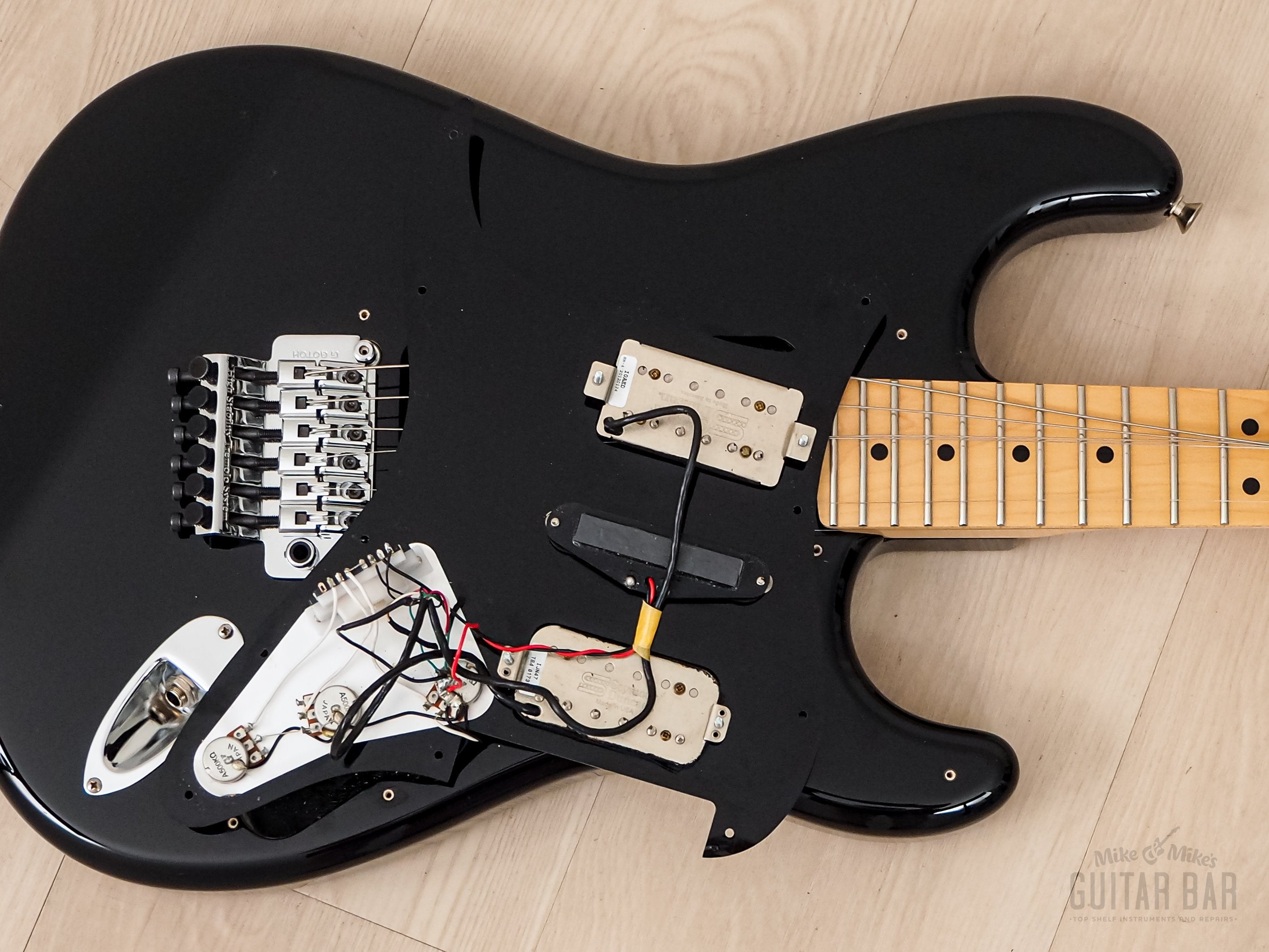 2014 Fender Stratocaster ST72-FR HSH Floyd Rose Black Near-Mint w/ Seymour  Duncan, Japan MIJ, Mick Mars