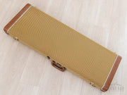 Original tweed hardshell case, closed