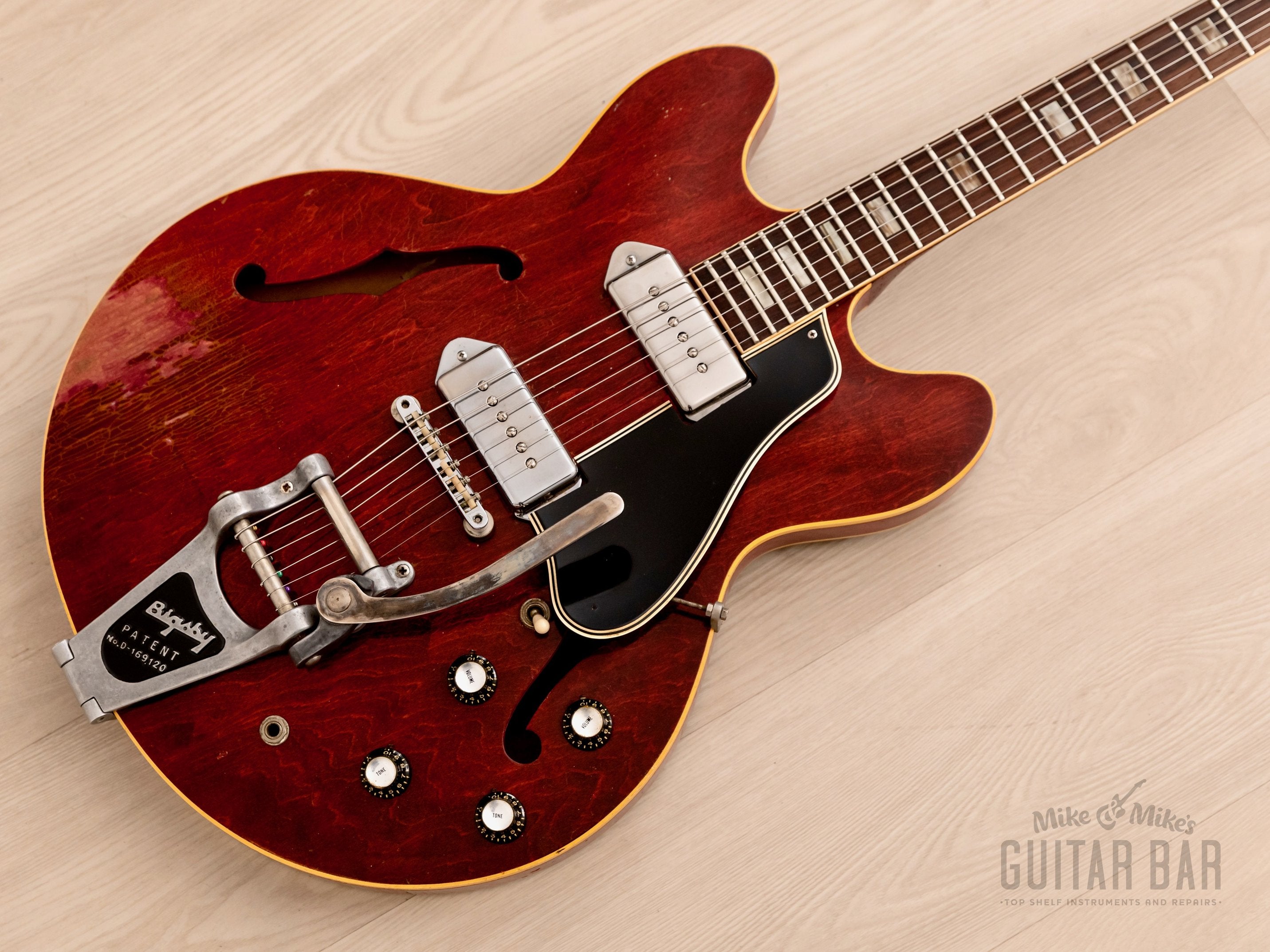 1966 Gibson ES-330 TDC Vintage Hollowbody Guitar Cherry w/ Lollar 