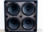 Soldano Lucky 13 cab, four Eminence speakers