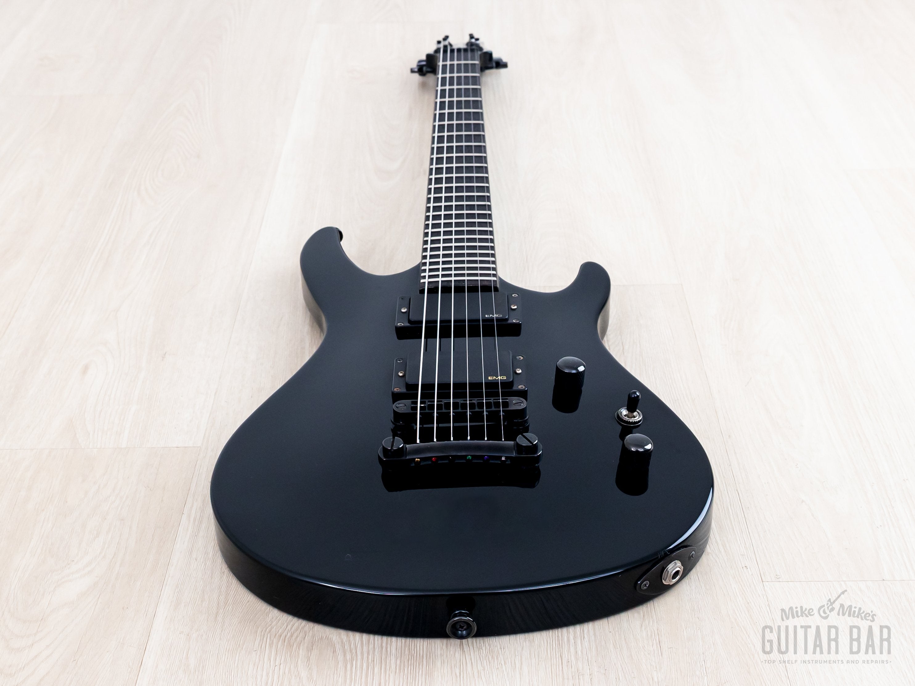 .*.様 Jackson Stars soloist EMG スルーネック 2001 Jackson Stars Soloist Archtop NASL-75S Black, Neck Through w EMG