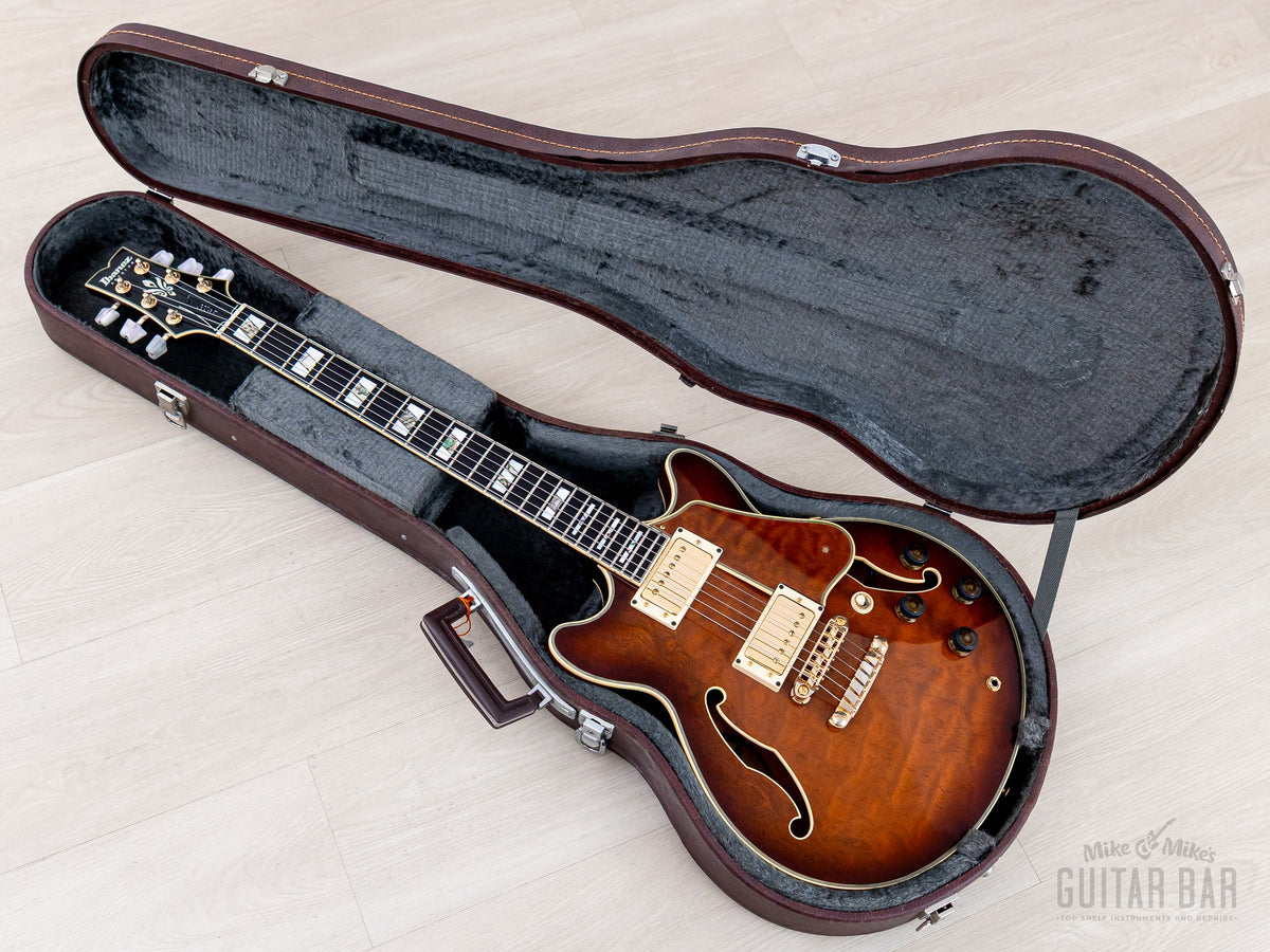 Ibanez AM200 in open case