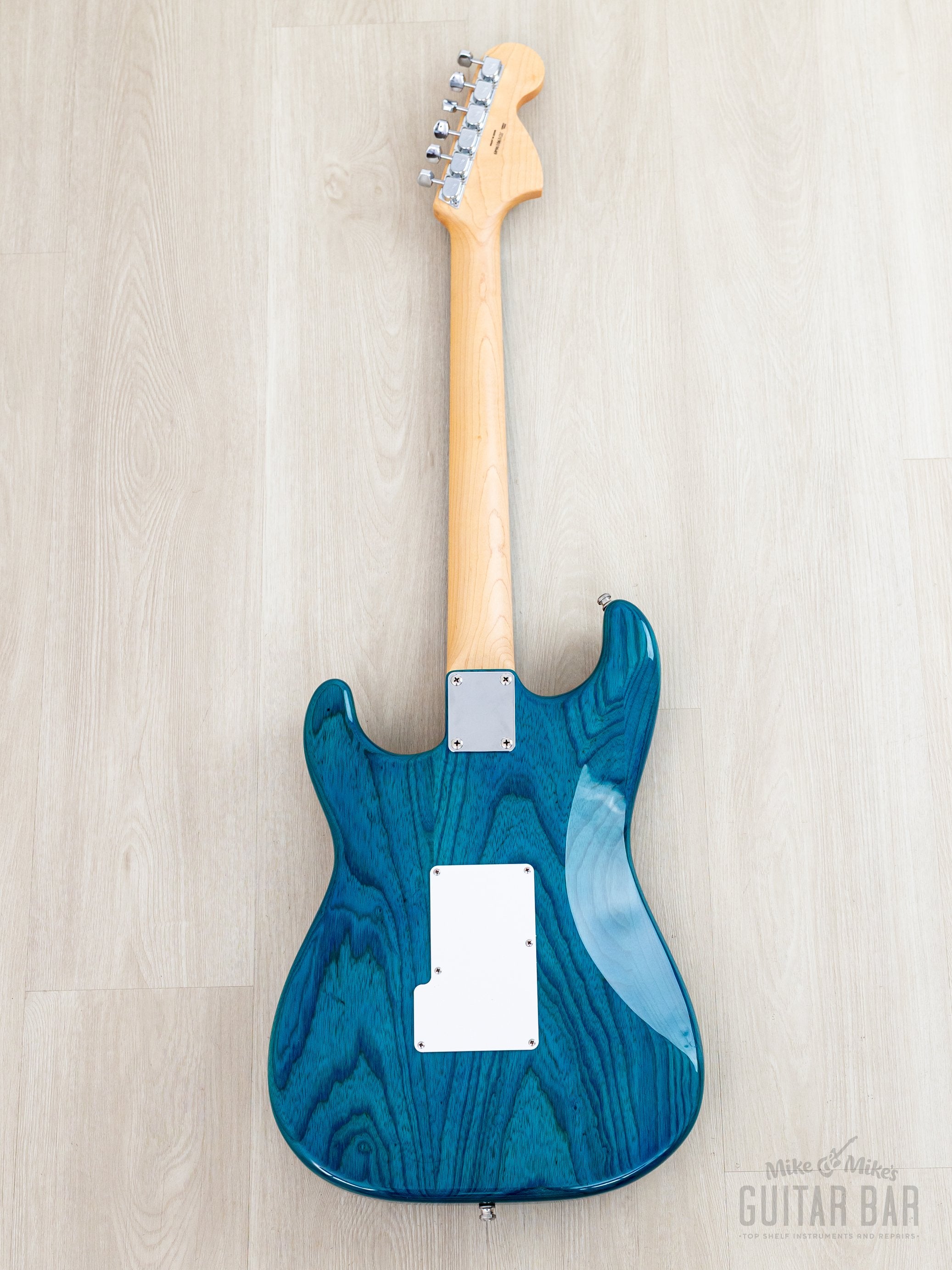 2019 Fender Michiya Haruhata Stratocaster HSH Quilt Top Caribbean Blue