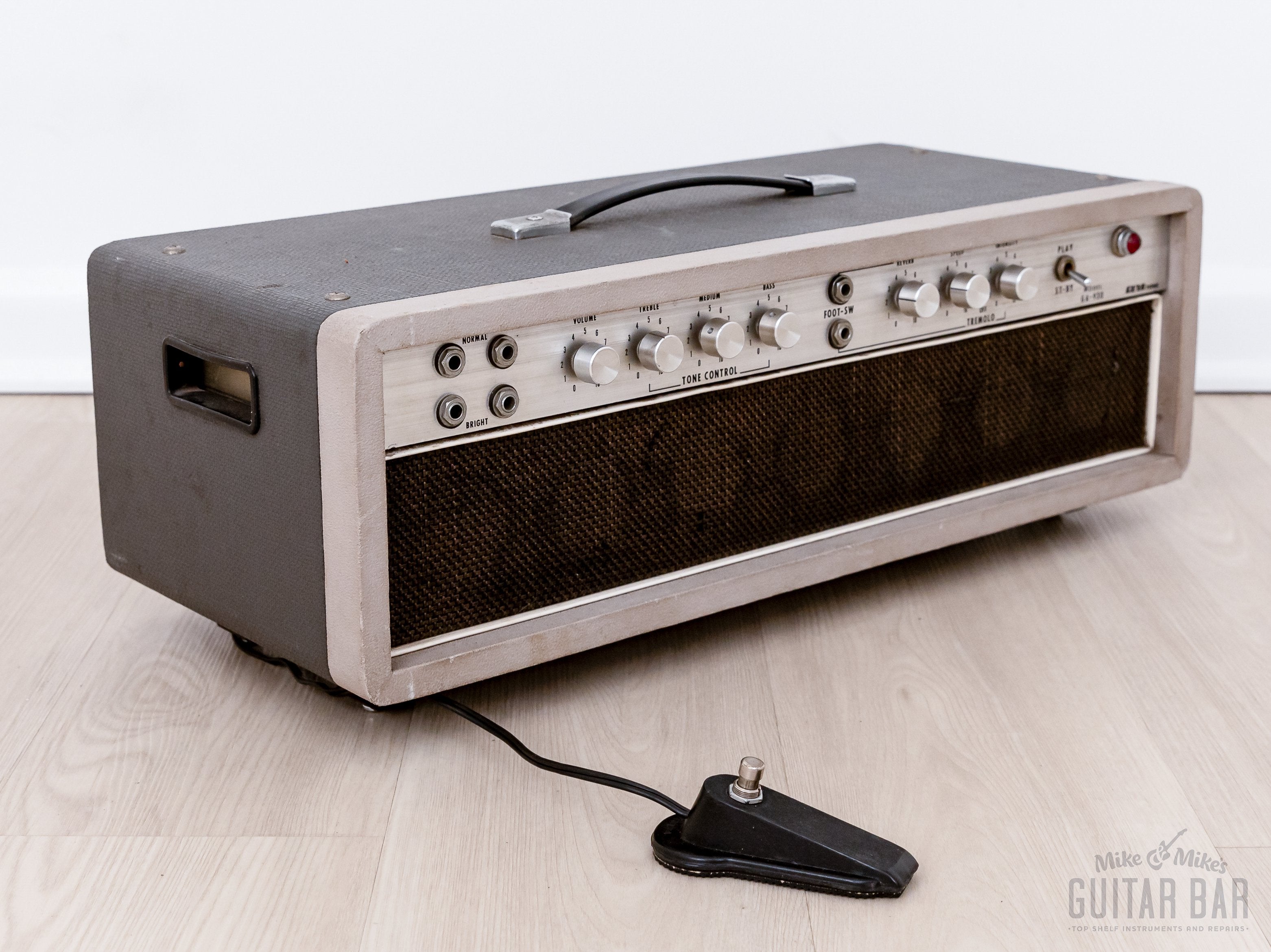 1960s Guyatone GA-930 Vintage Tube Amp Head w/ 6L6, Tokyo Sound Co, Ja