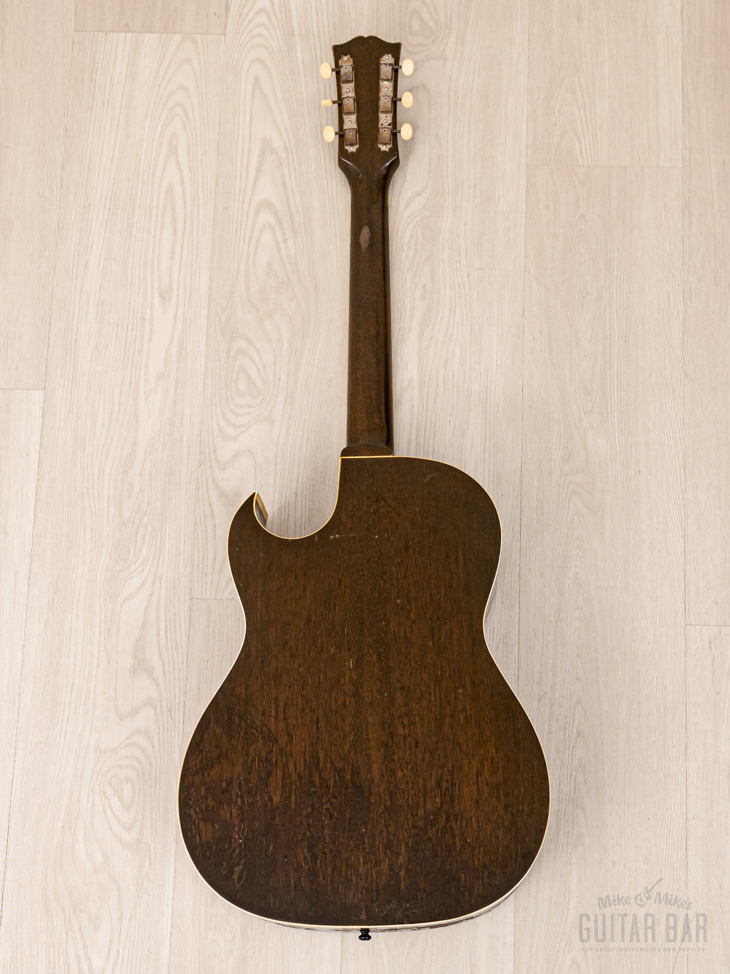 1951 Gibson CF-100 Vintage Cutaway Acoustic Guitar Sunburst w/ Case, LG-2