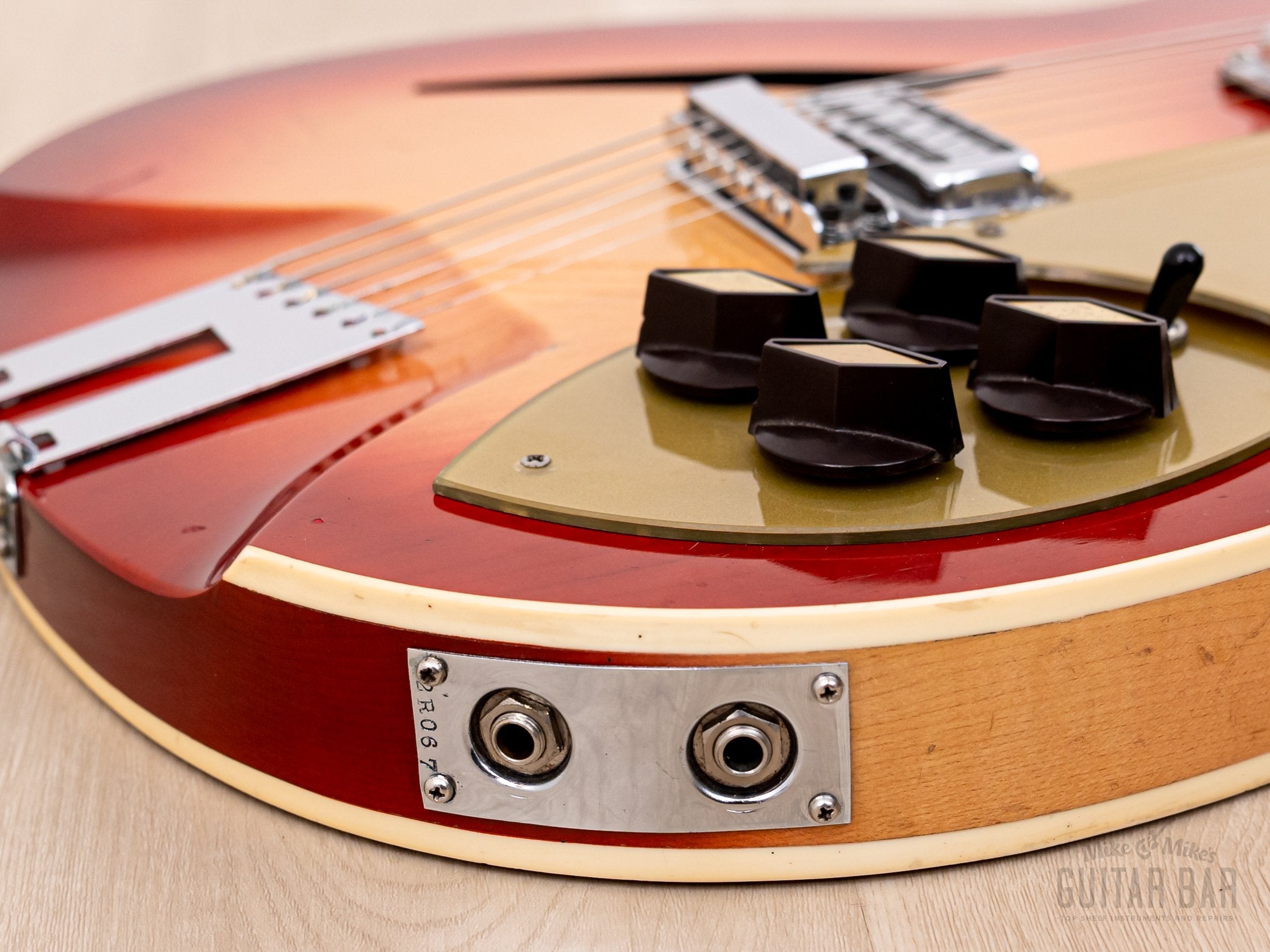 1960 Rickenbacker 360 Capri Vintage Guitar Fireglo w/ Case