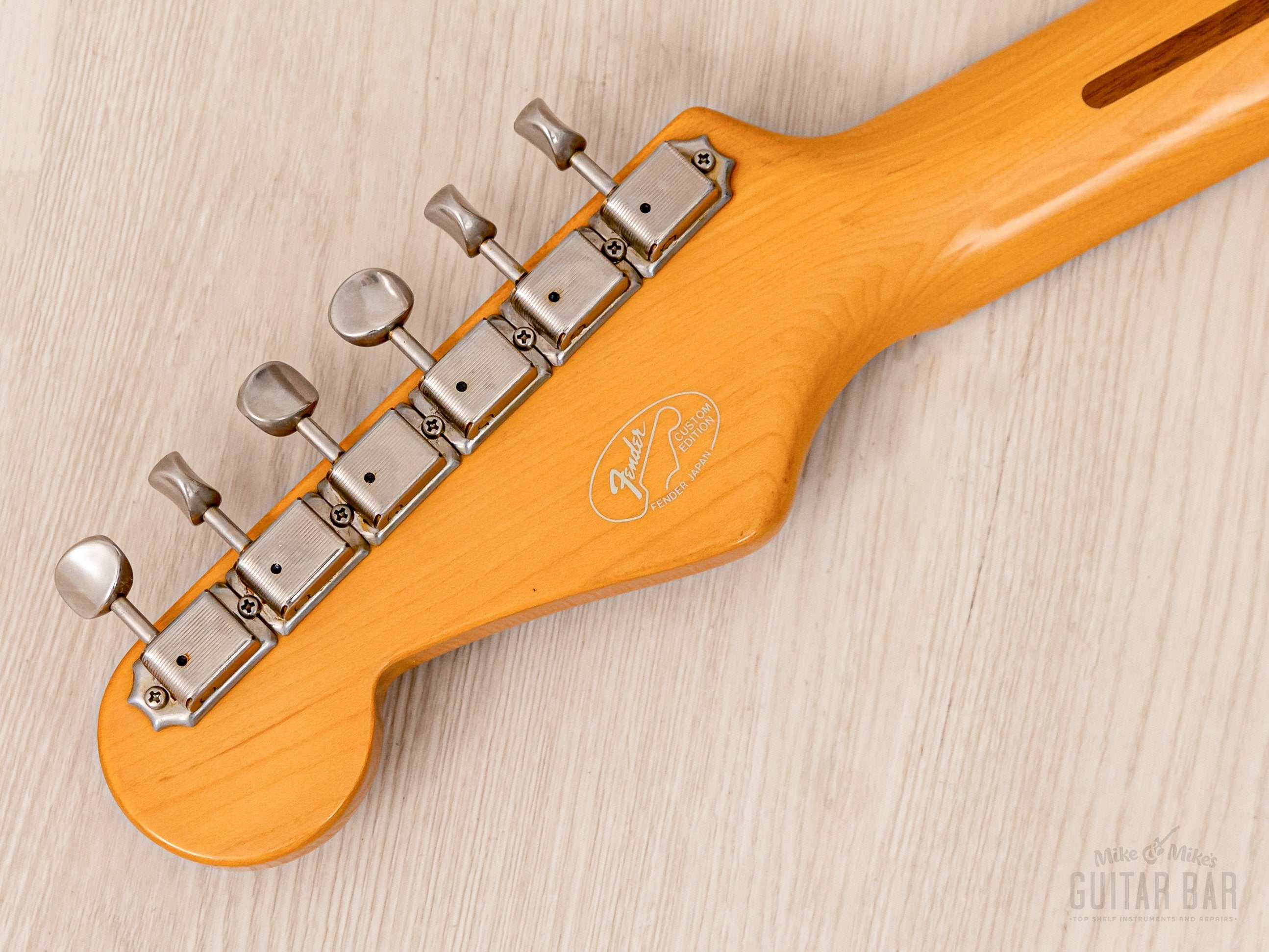 1993 Fender Stratocaster '54 Vintage Reissue ST54-75RV w/ V Neck, Lacquer Finish & USA Pickups, Japan MIJ Fuijgen