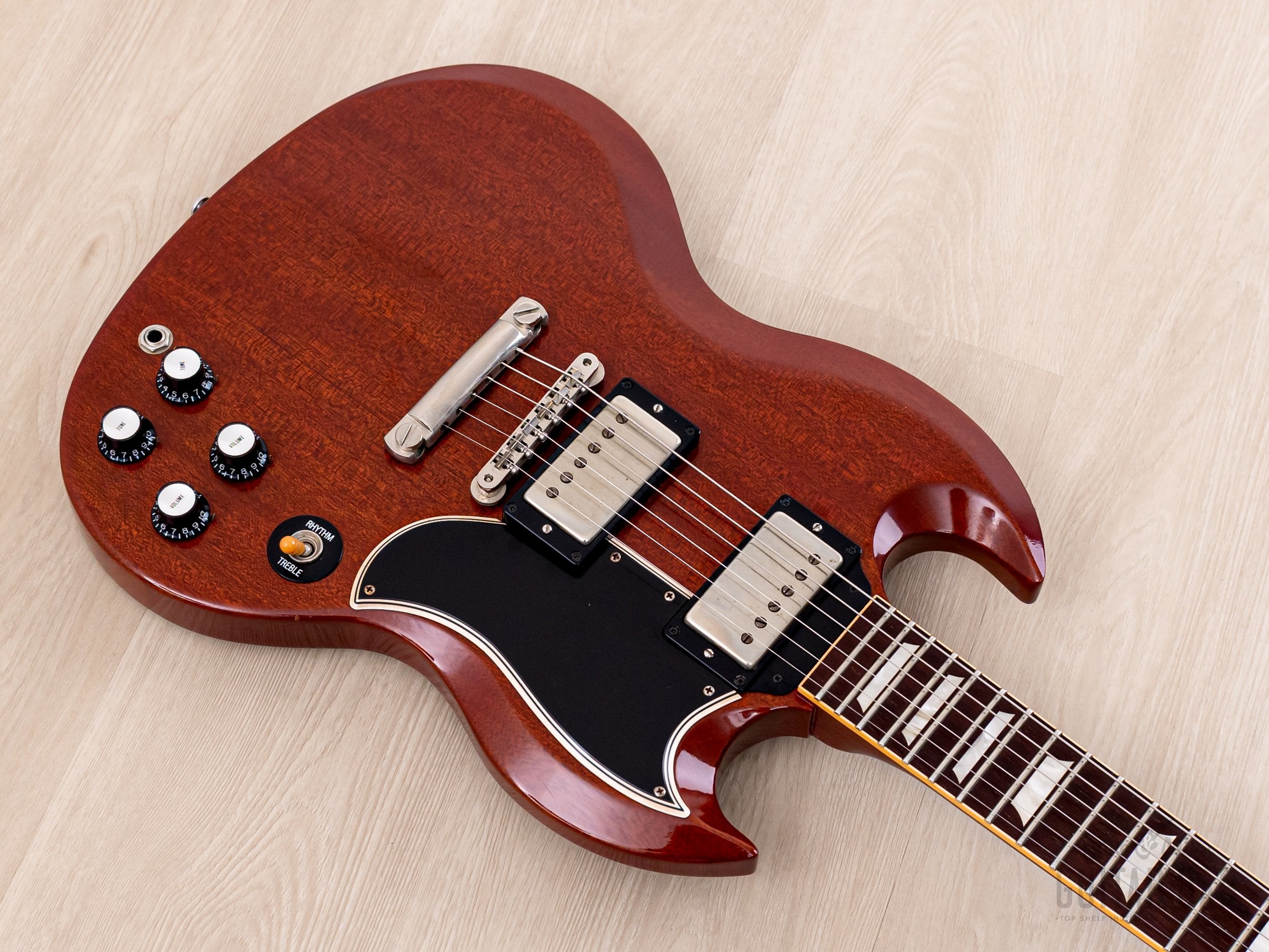 2008 Gibson Custom Shop Historic VOS ‘61 Les Paul SG Standard Heritage Cherry w/ Duncan Antiquity PAFs, Case & COA