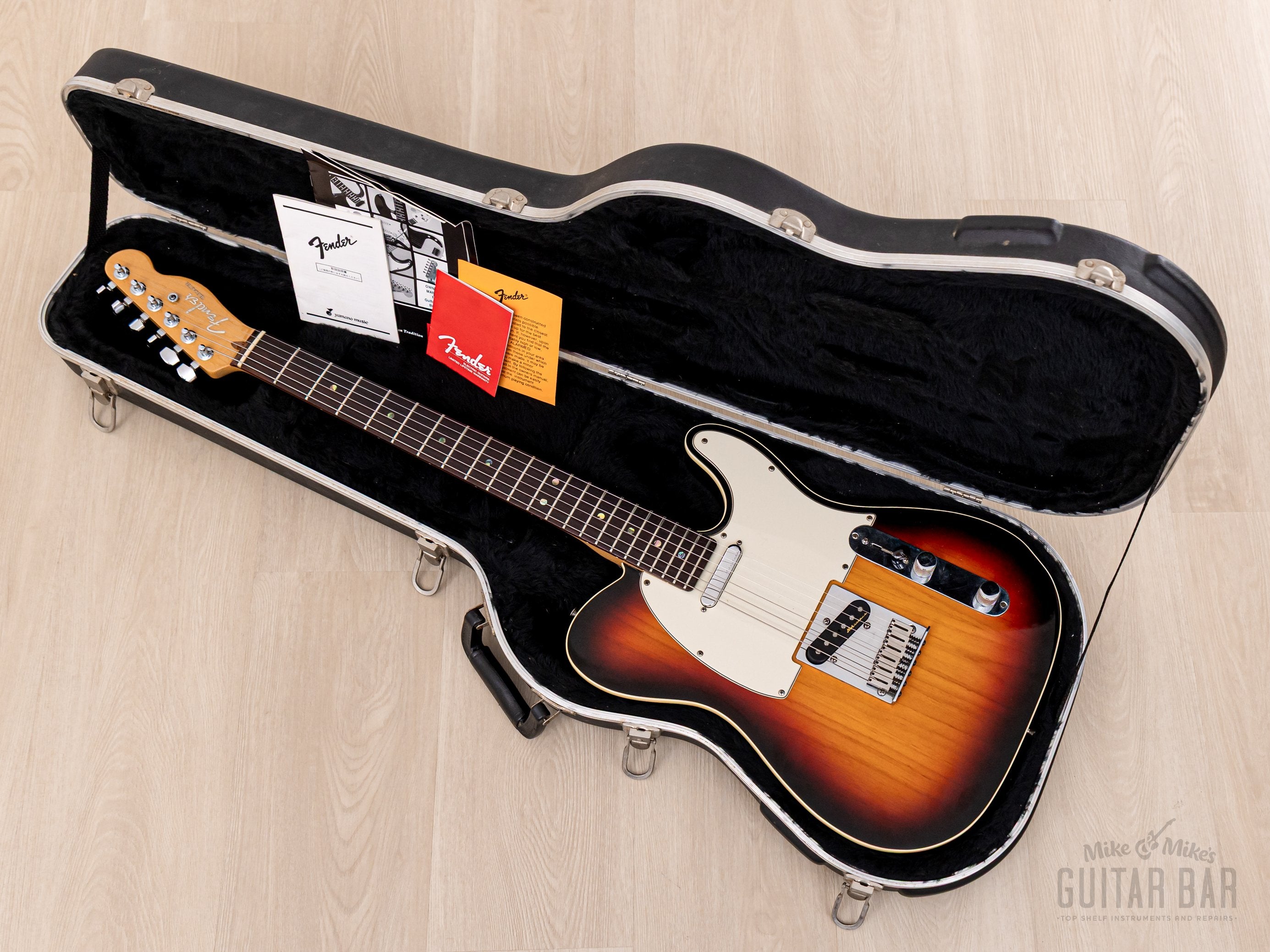 2000 Fender American Deluxe Telecaster Sunburst w/ Noiseless Pickups, Near-Mint w/ Case, Tags