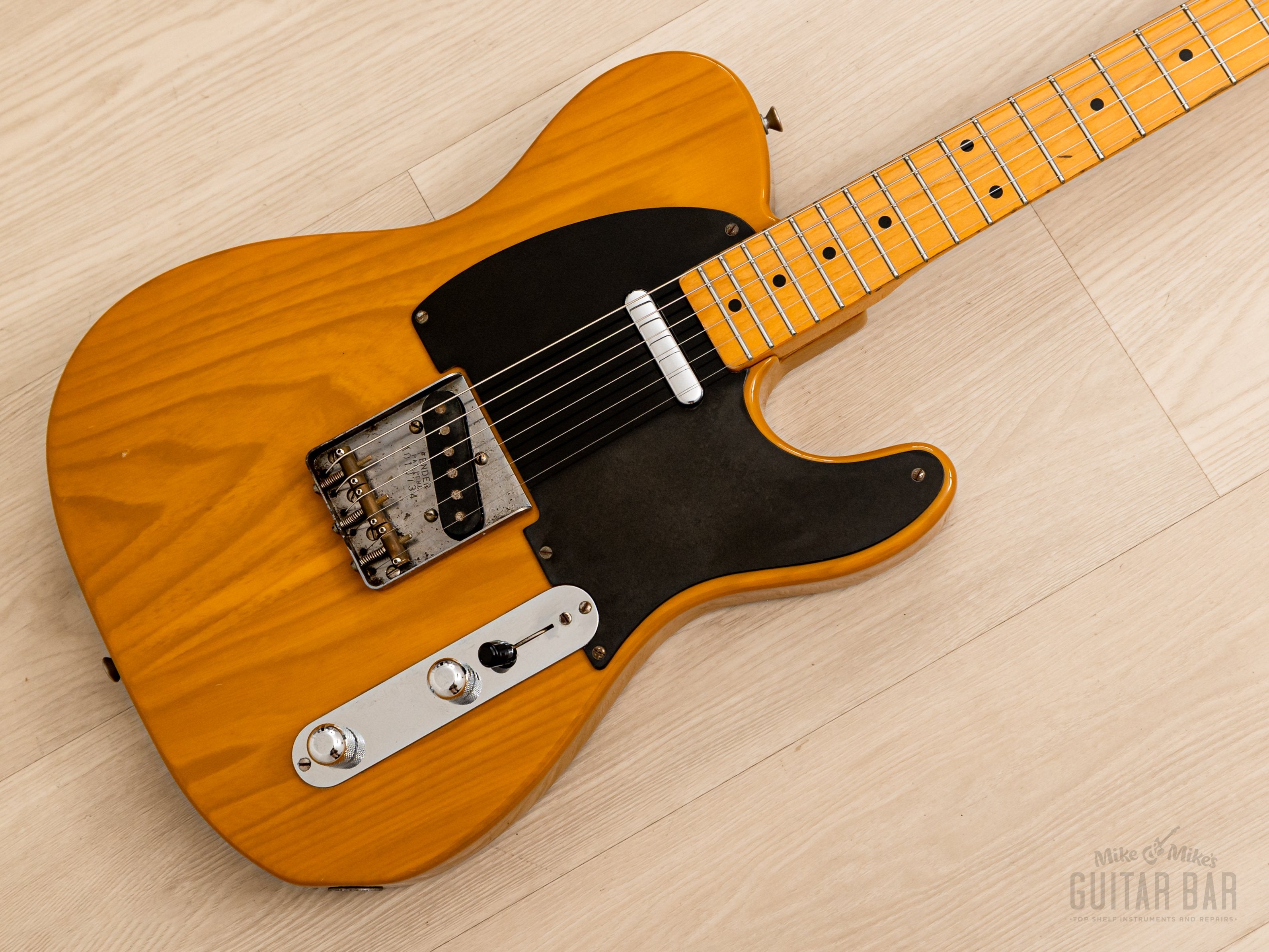 1985 Fender Telecaster '52 Vintage Reissue TL52-95 Lacquer Finish w/ American Vintage Pickups, Japan MIJ Fujigen