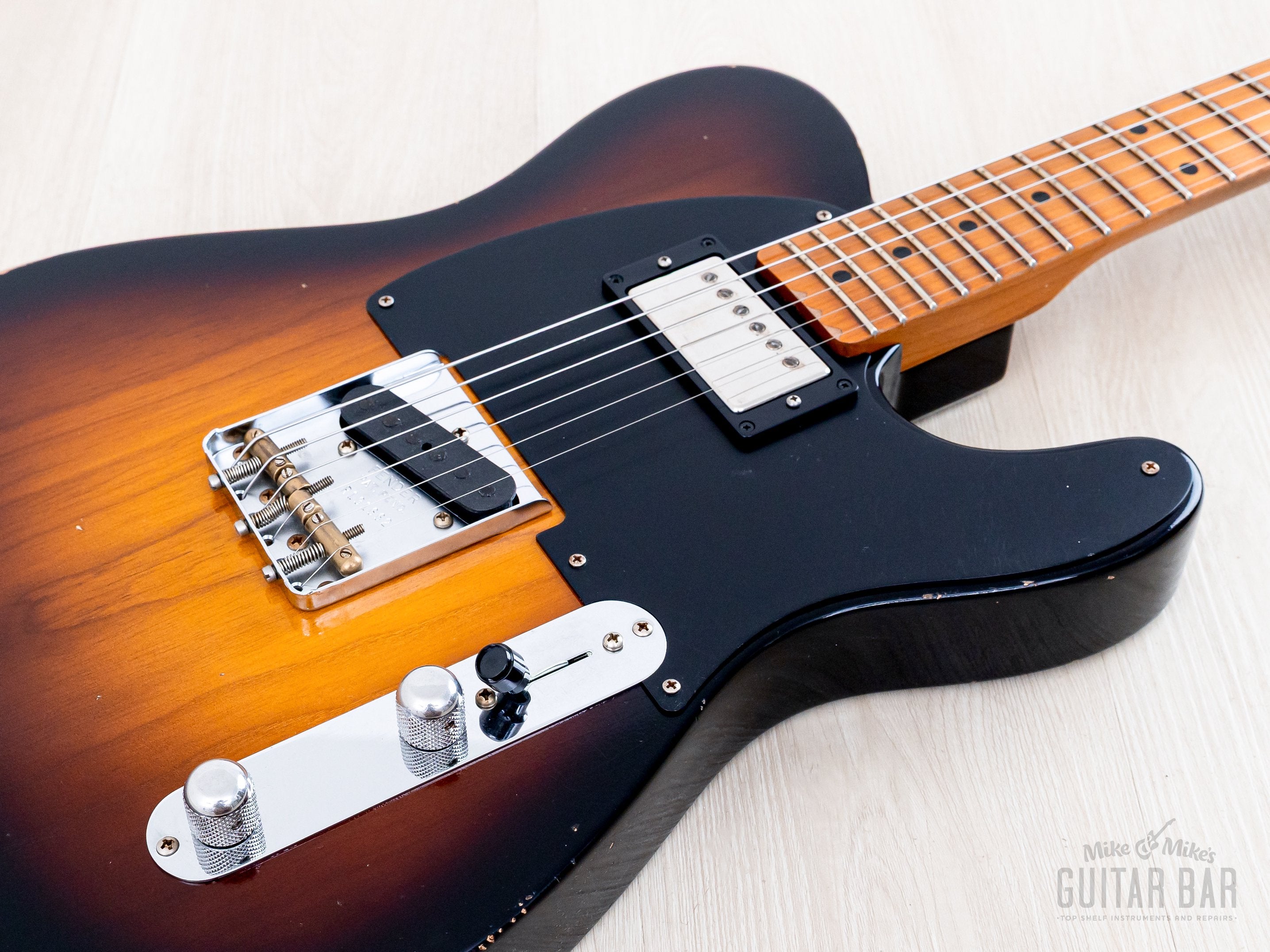⭐︎Custom Relic Mustang shape Telecaster⭐︎ 2024 Fender Custom Shop Limited Edition 1954 HS Telecaster Relic Sunbu