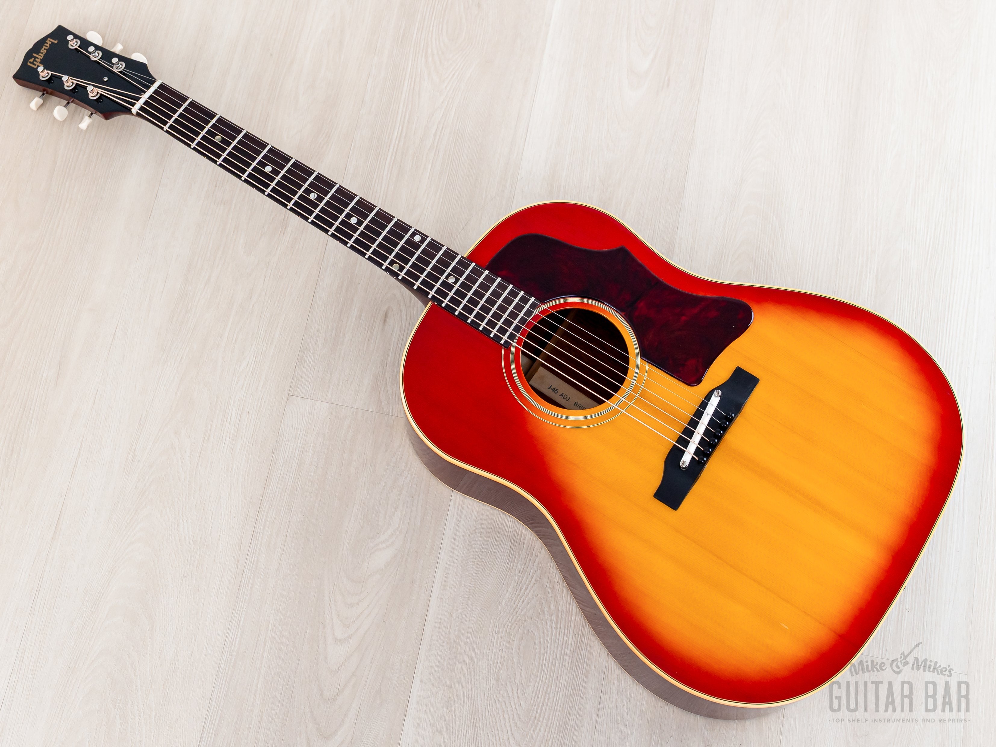 1964 Gibson J-45 ADJ Vintage Dreadnought Acoustic Guitar Cherry Sunbur