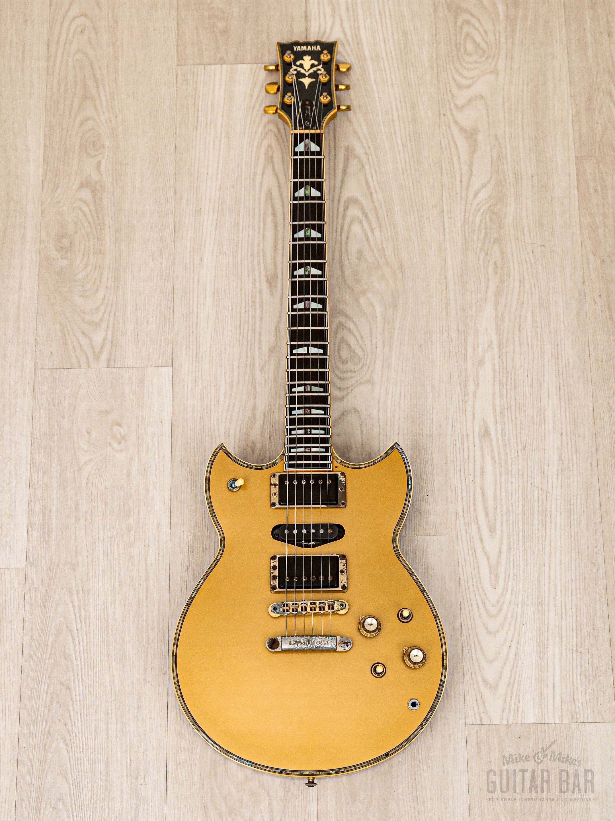 1982 Yamaha SG3000 Custom Prototype One-Off HSH Gold w/ Case