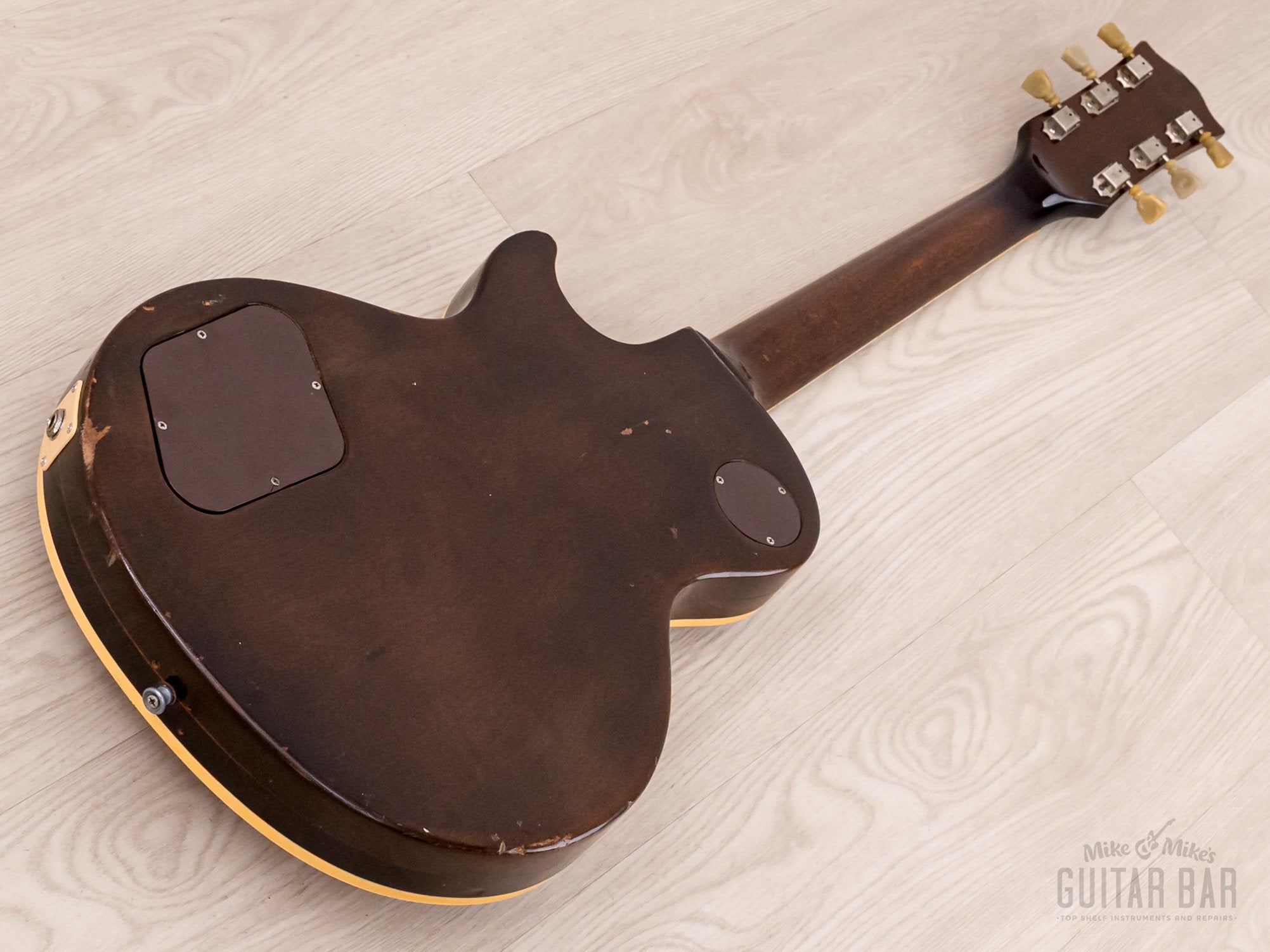 1973 Gibson Les Paul Deluxe Goldtop, Standard Conversion w/ DiMarzio Super Distortion & Case