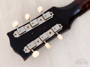 1967 Gibson B-25 headstock back, Kluson Deluxe double-line tuners