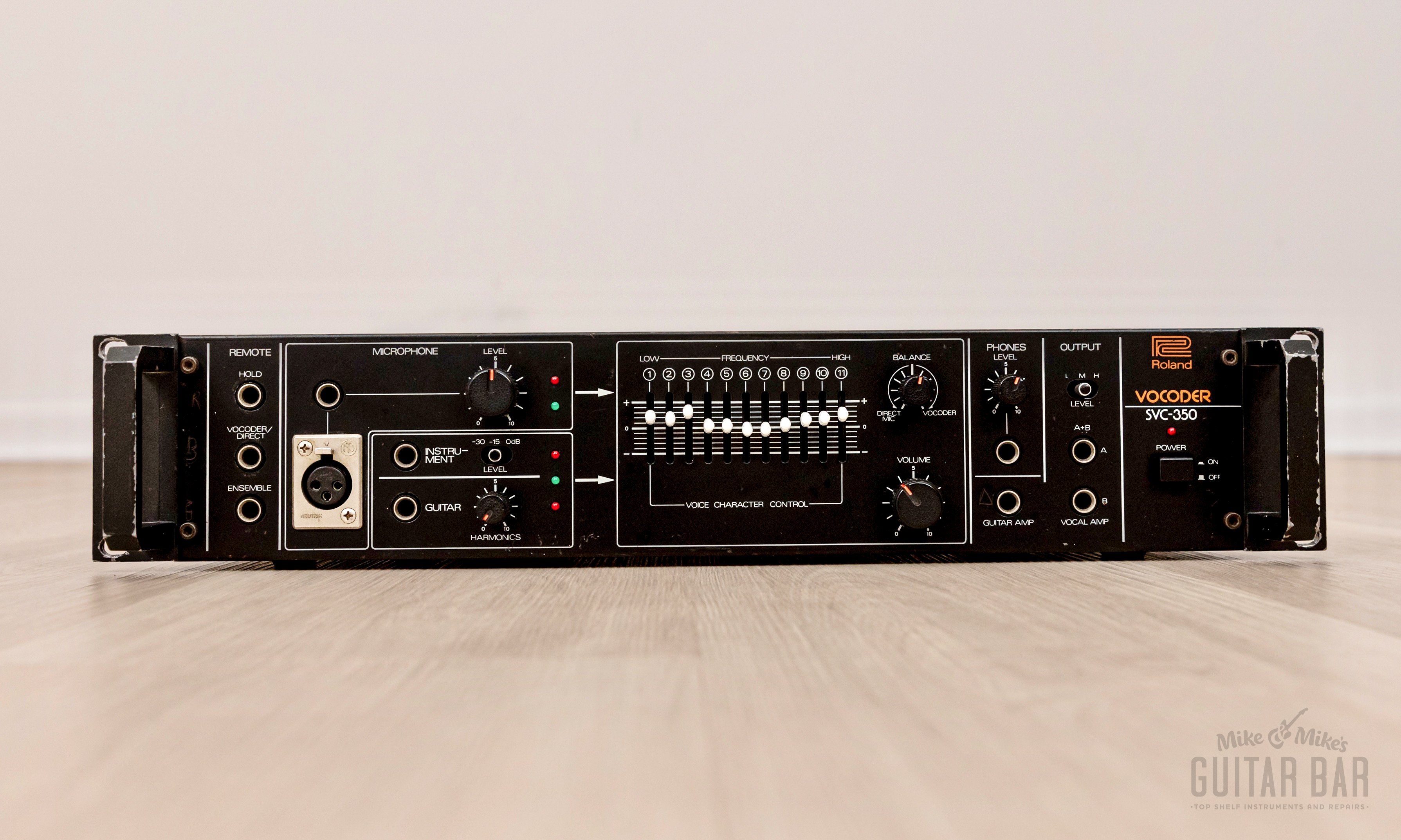 1986 Roland SVC-350 Vocoder Vintage Analog Rackmount Effect, Serviced