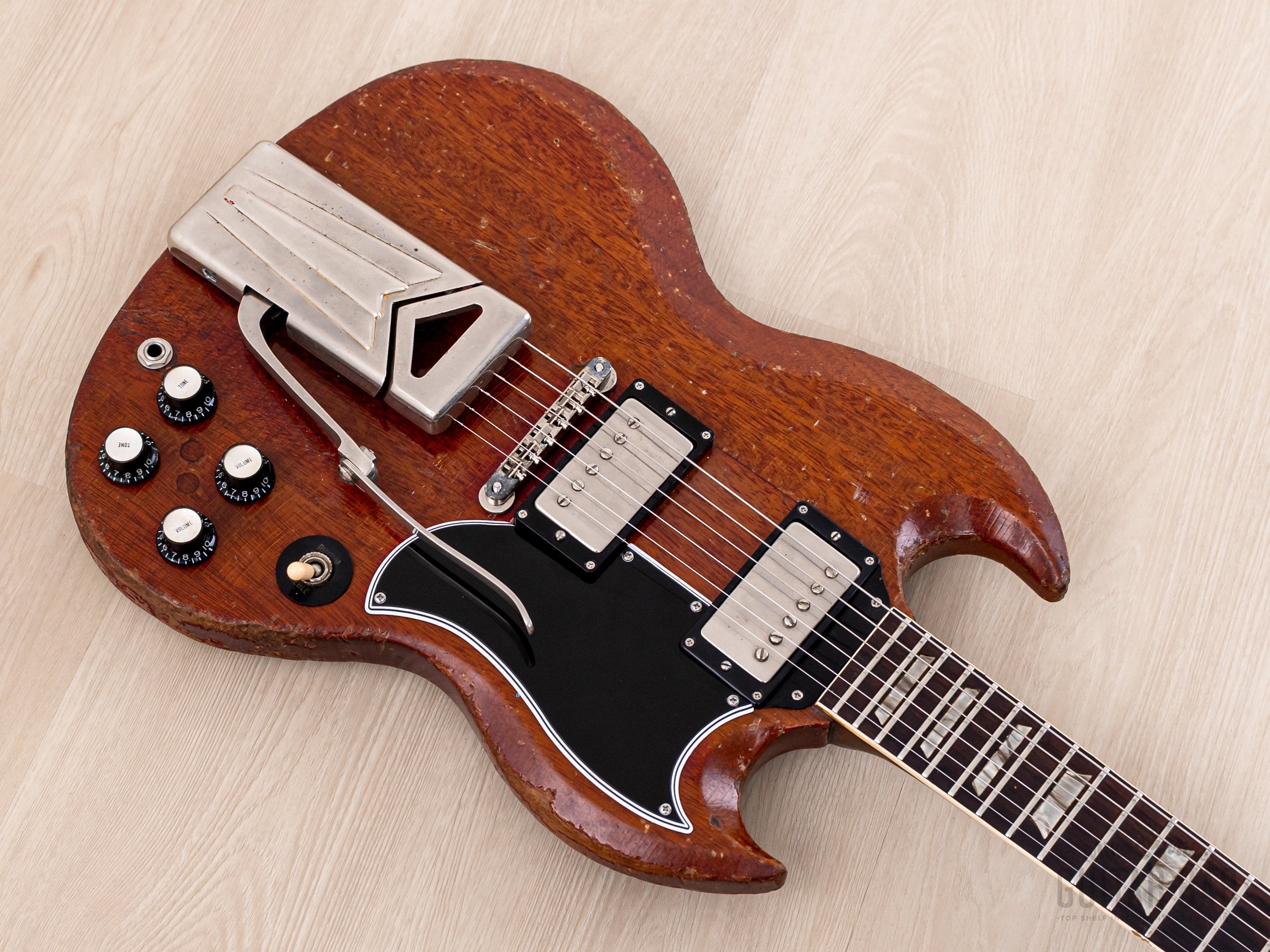 1962 Gibson Les Paul SG Standard Employee Guitar Cherry w/ Pat # Picku