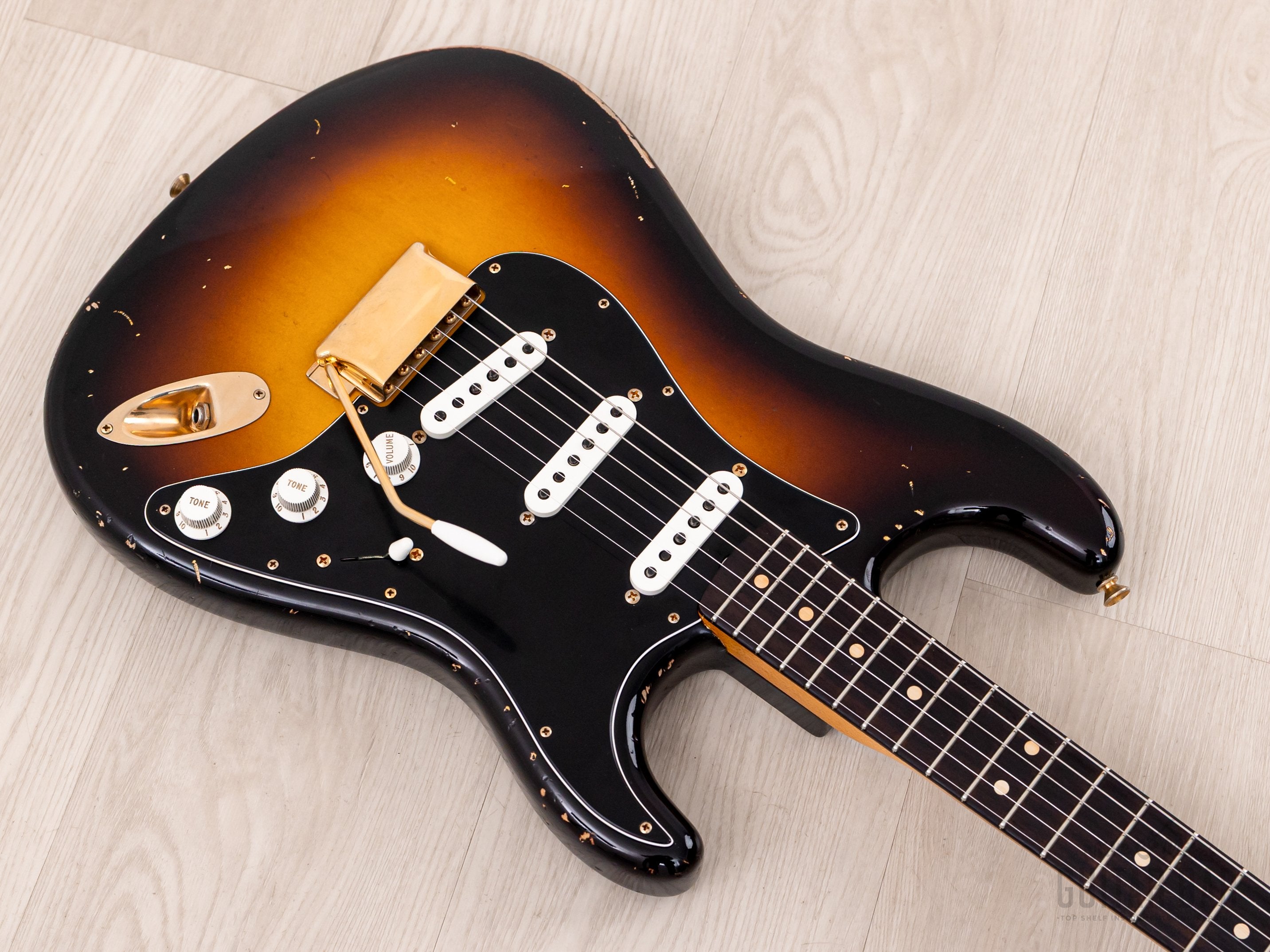 2018 Fender Custom Shop Masterbuilt John Cruz 1963 Stratocaster Relic, SRV-Spec'd w/ Schaller Elite, Case, COA & Tags