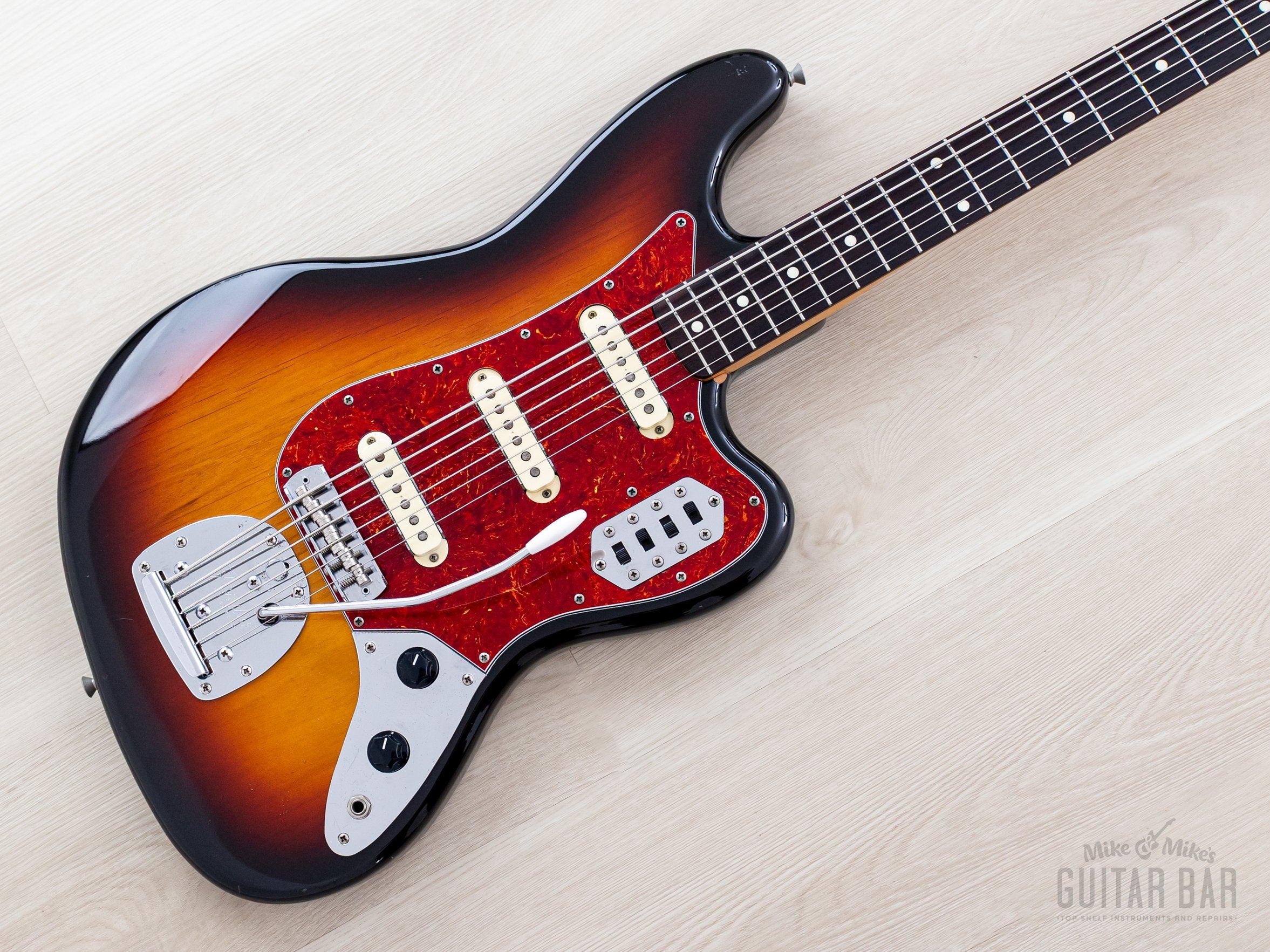 1992 Fender Custom Edition Bass VI Sunburst, 100% Original, Japan MIJ