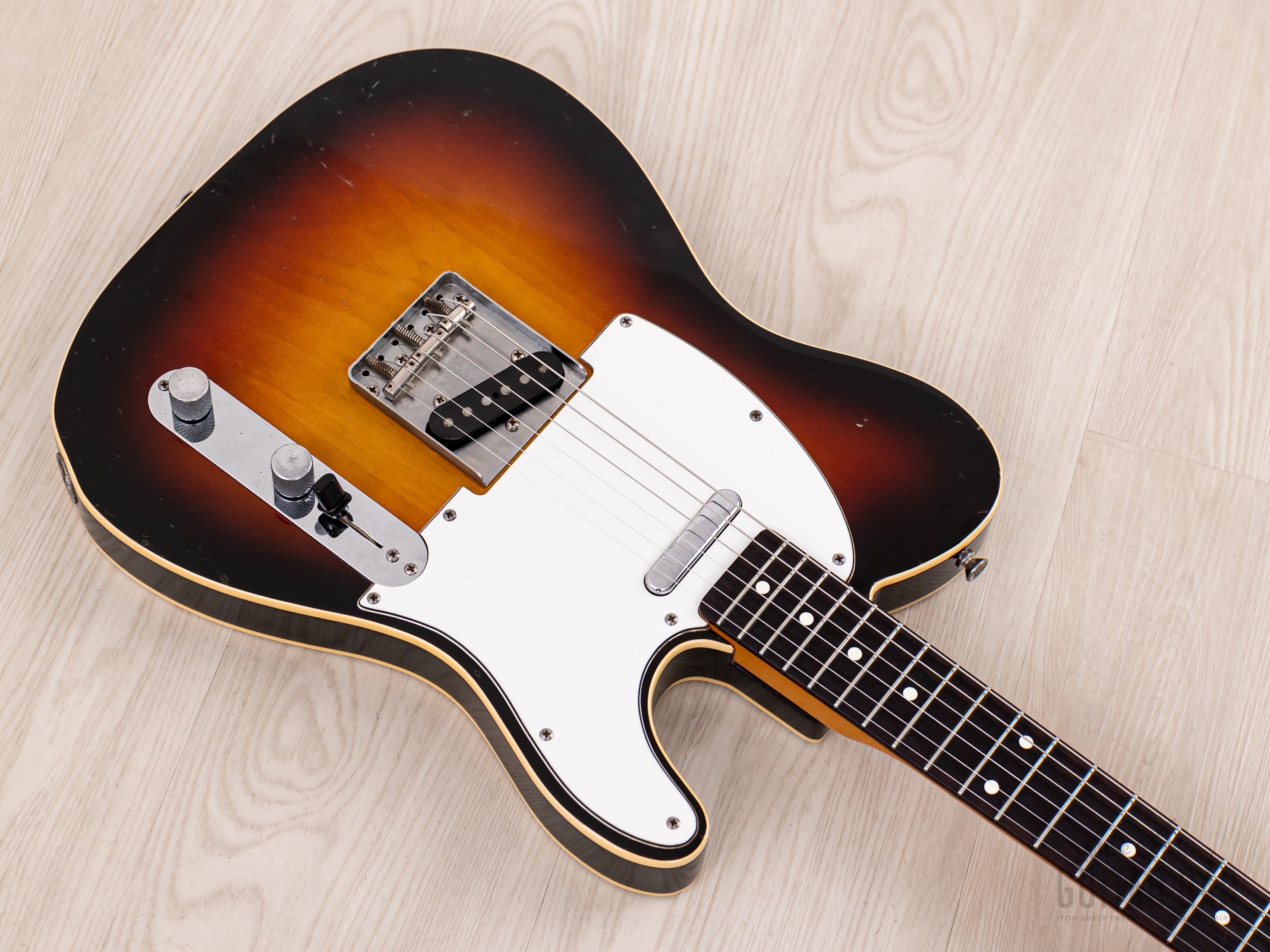 1983 Fender Telecaster Custom ‘62 Vintage Reissue TL62B-70 Sunburst  A-Serial, Japan MIJ Fujigen