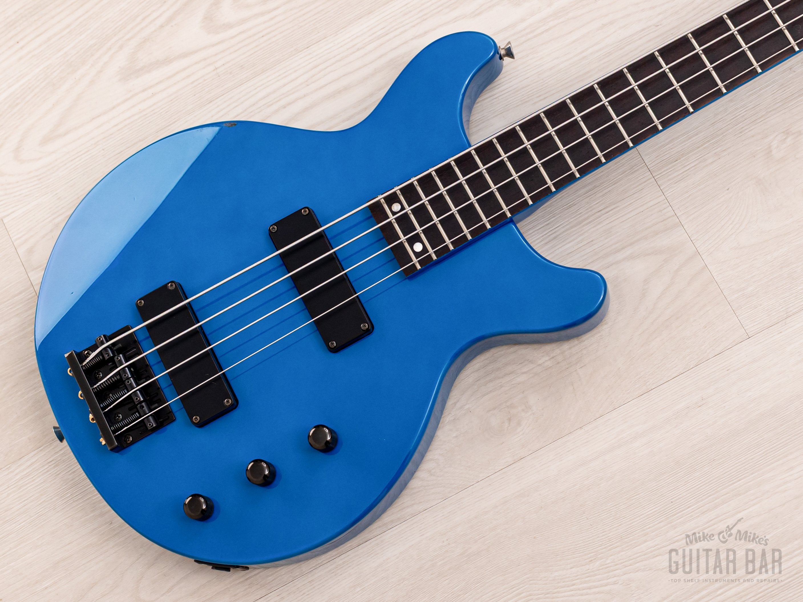 1990s Edwards by ESP Luna Sea J Signature E-J-78TV Aqua Blue w/ Case, Japan