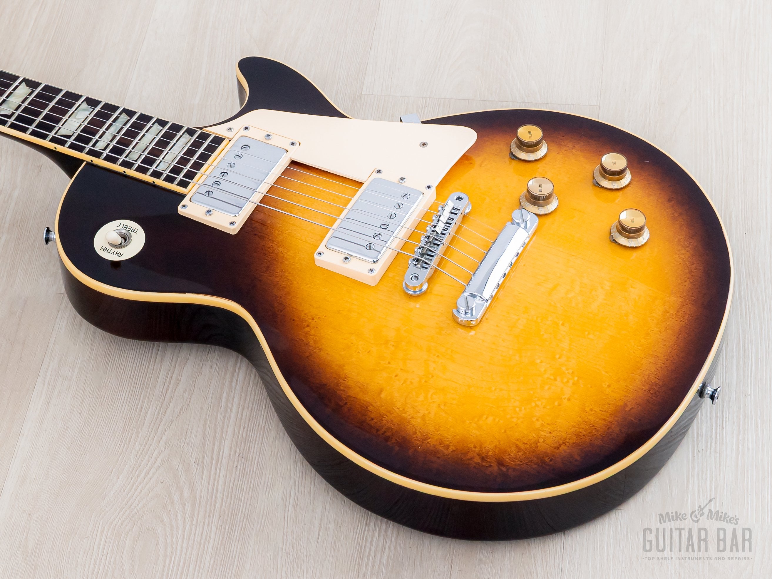 1970s H.S. Anderson LP60 Les Paul Model Vintage Lawsuit Guitar Tobacco