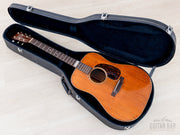 1960 Martin D-18 - guitar in open case