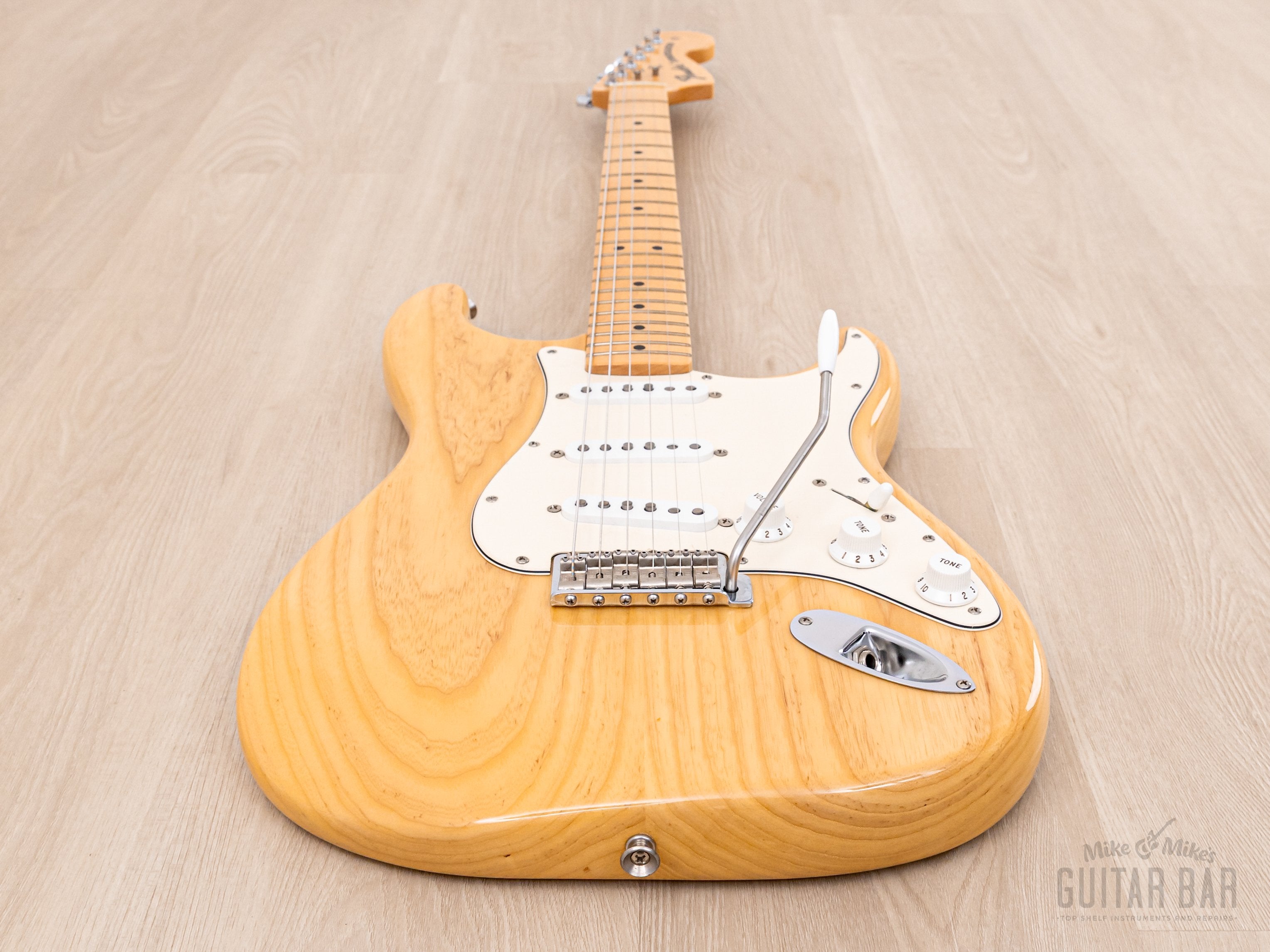 2006 Fender American Vintage ‘70s Stratocaster Natural Ash w/ Case, Tags & Abby Ybarra Pickups, Yamano
