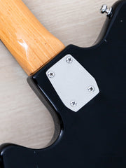Grossman Teisco-style neck plate close-up