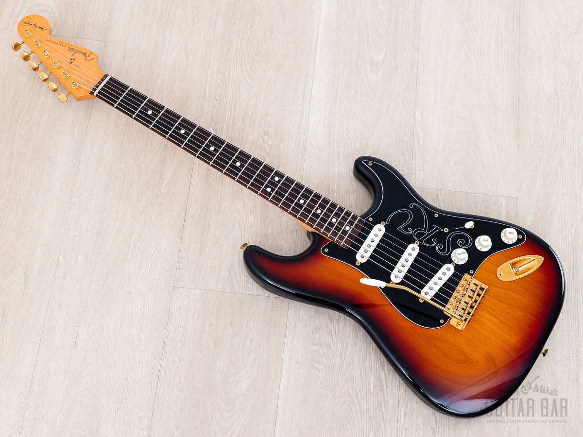Front diagonal view of 1993 Fender SRV Stratocaster